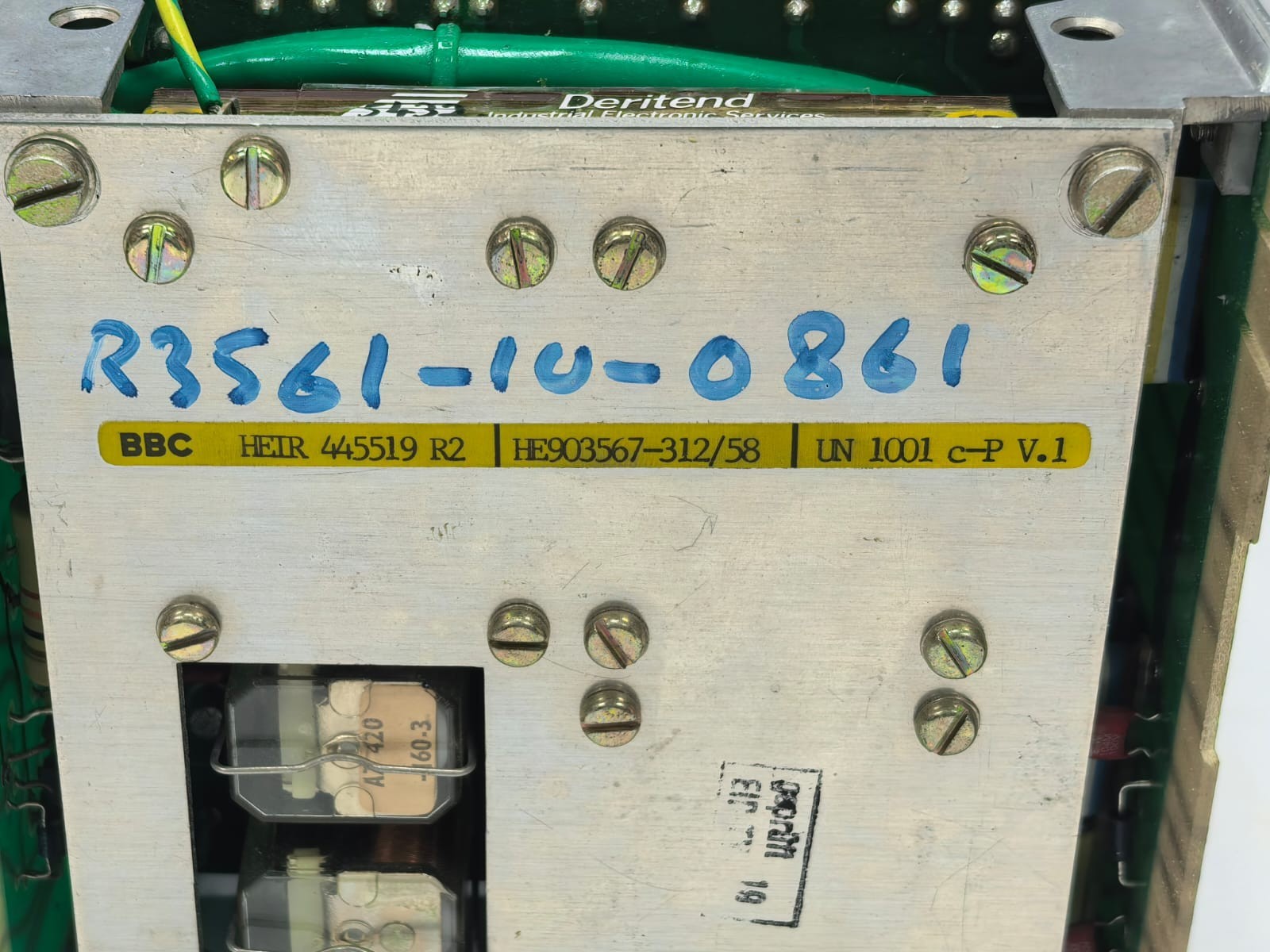 BBC HE903567-312/58 BBC BROWN BOVERI HEIR 445519 R2 MODULE HE903567-312/58 3