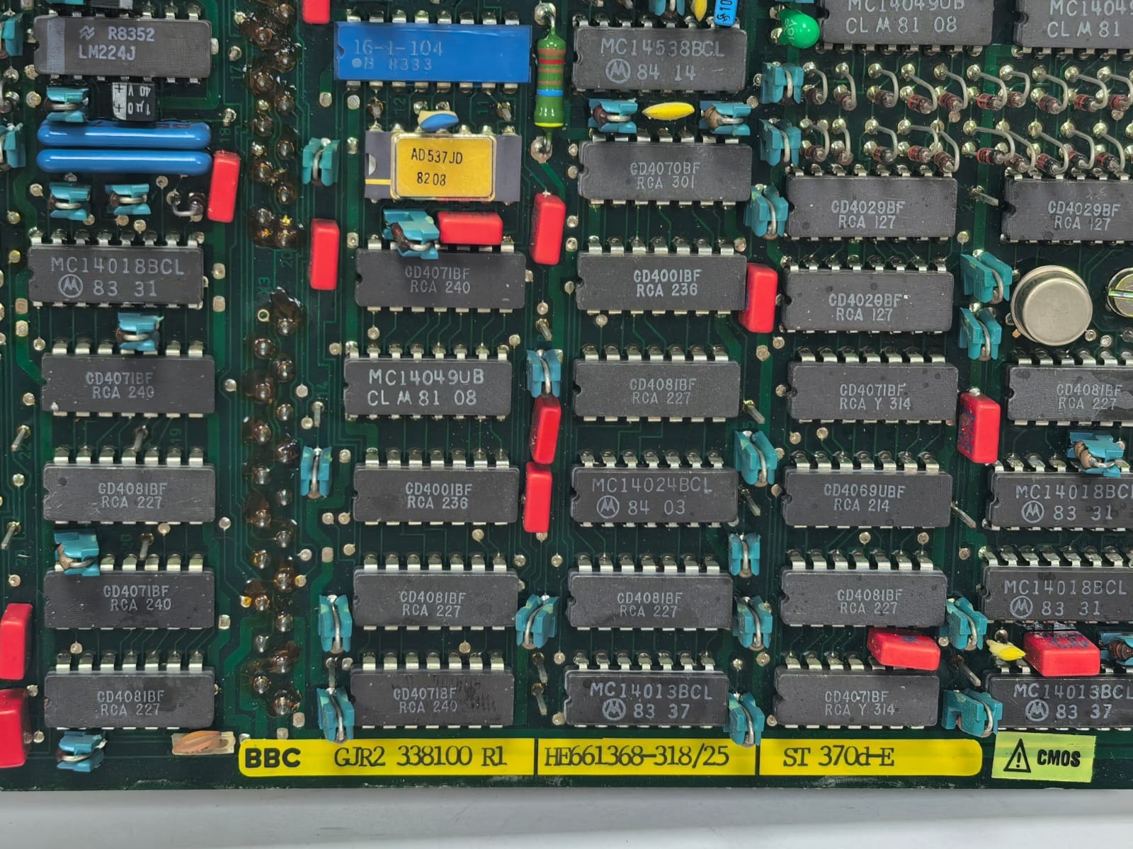 BBC ST 370D-E BBC BROWN BOVERI GJR2 338100 R1 PROCONTROL ST 370D-E 3