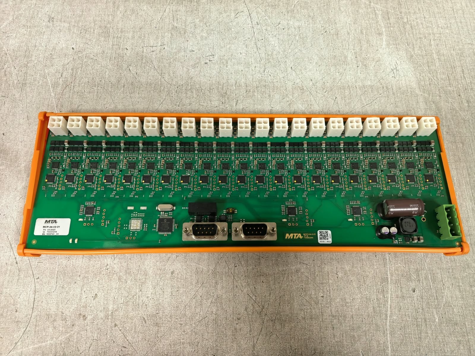 MTA MCP-24-2-21 V1.5 MTA MCP-24-2-21 V1.5 MOTOR CONTROLLER 24VDC 10