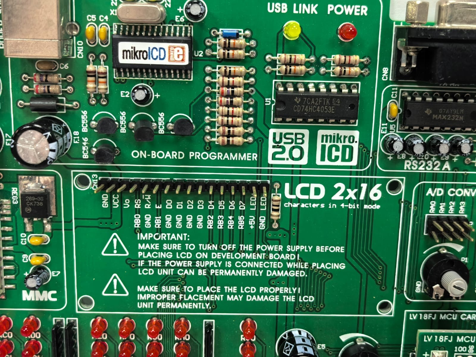 MIKROELEKTRONIKA LVI8FJ MIKROELEKTRONIKA LVI8FJ MICROCONTROLLER DEVELOPMENT SYSTEM 3