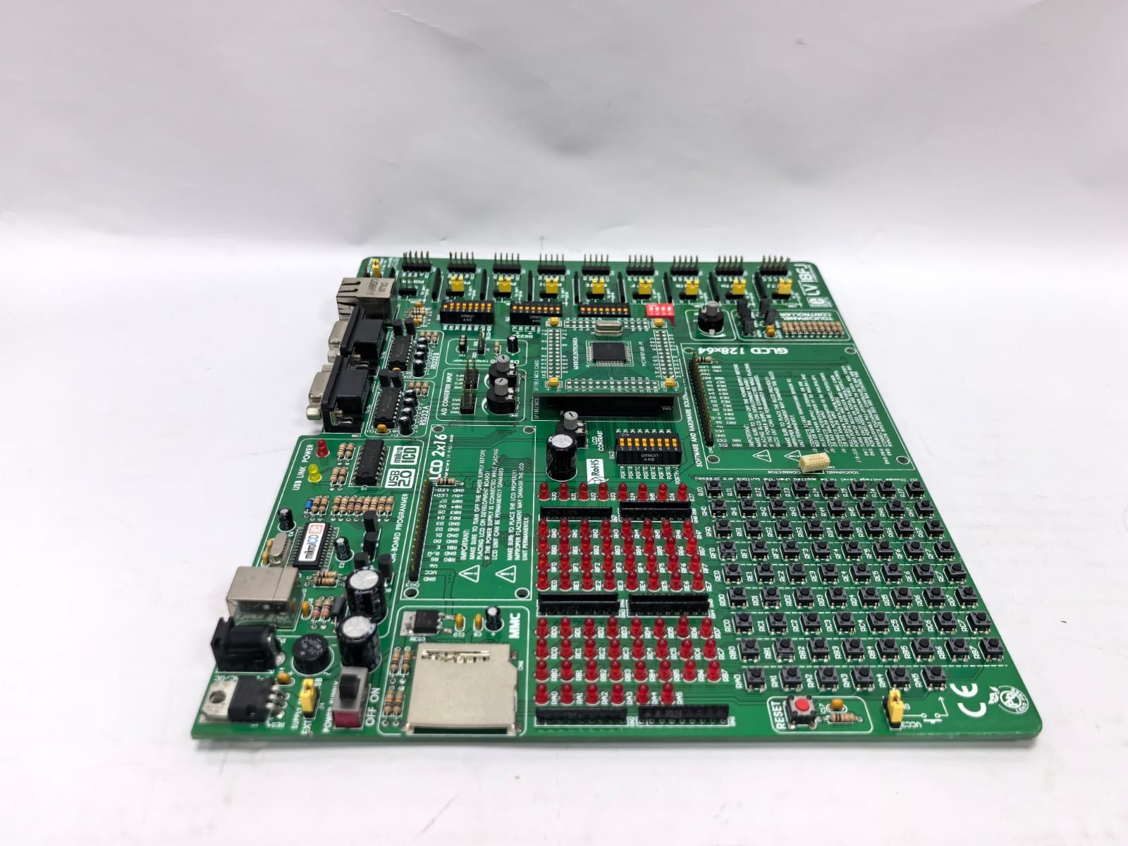 MIKROELEKTRONIKA LVI8FJ MIKROELEKTRONIKA LVI8FJ MICROCONTROLLER DEVELOPMENT SYSTEM 7