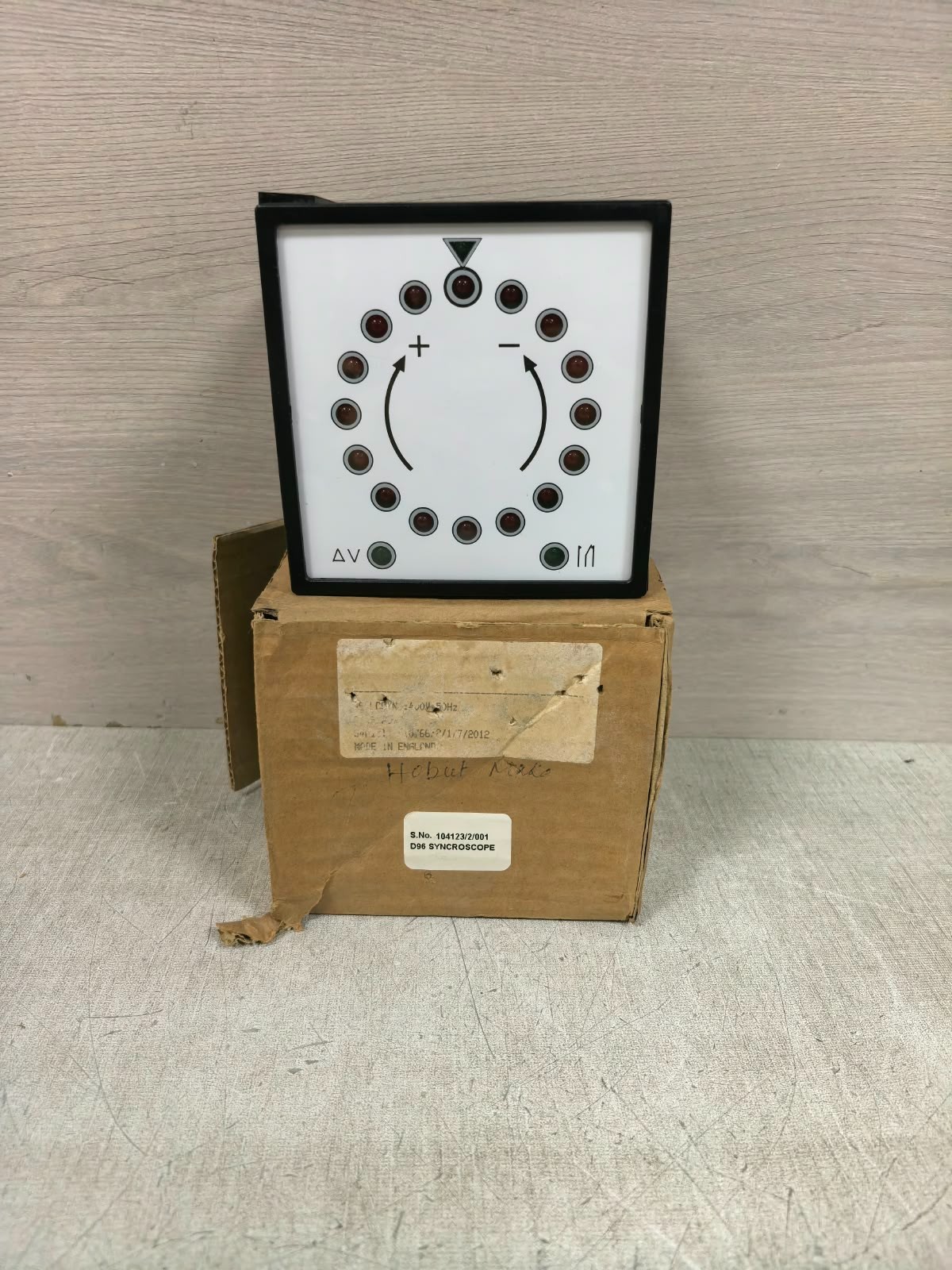 96-LCSYNC LED CHECK SYNCHROSCOPE 96-LCSYNC 400V 50HZ 1