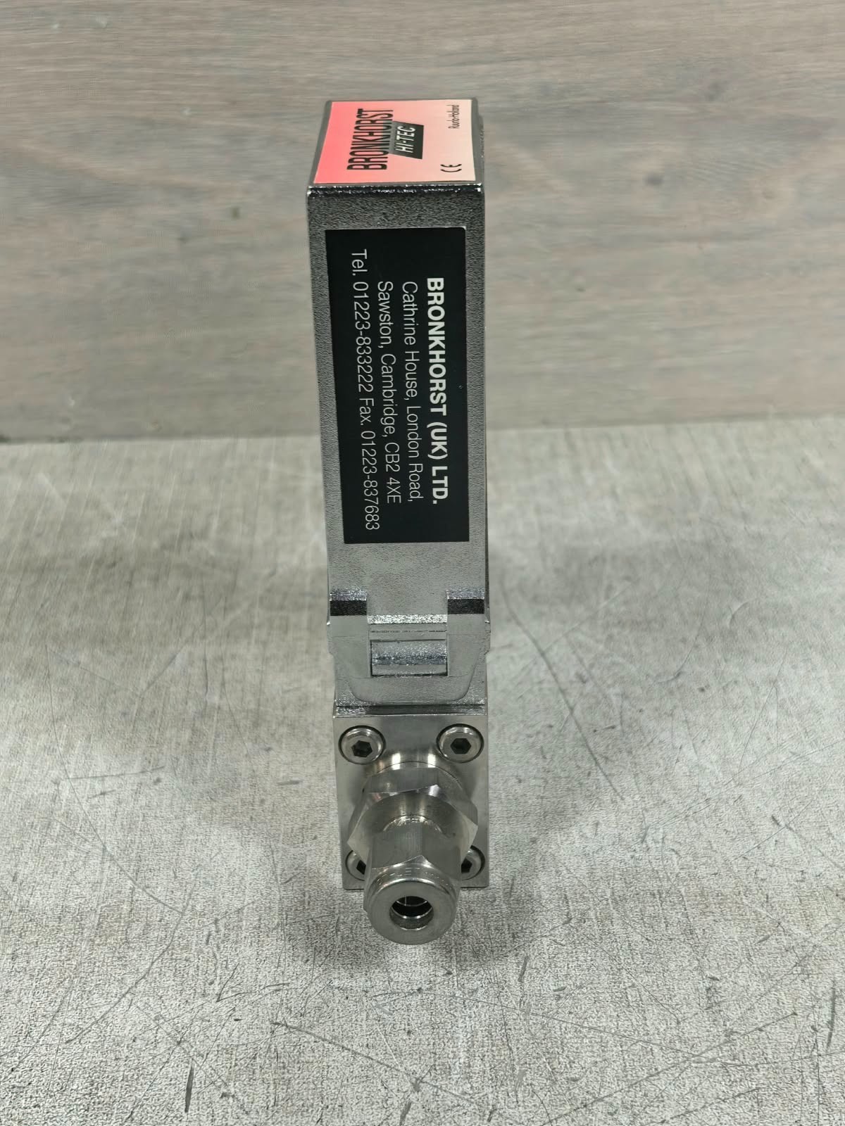 BRONKHORST EL-FLOW F-201AC-FDC-22-V BRONKHORST EL-FLOW F-201AC-FDC-22-V MASS FLOW/ METER/CONTROLLER 9