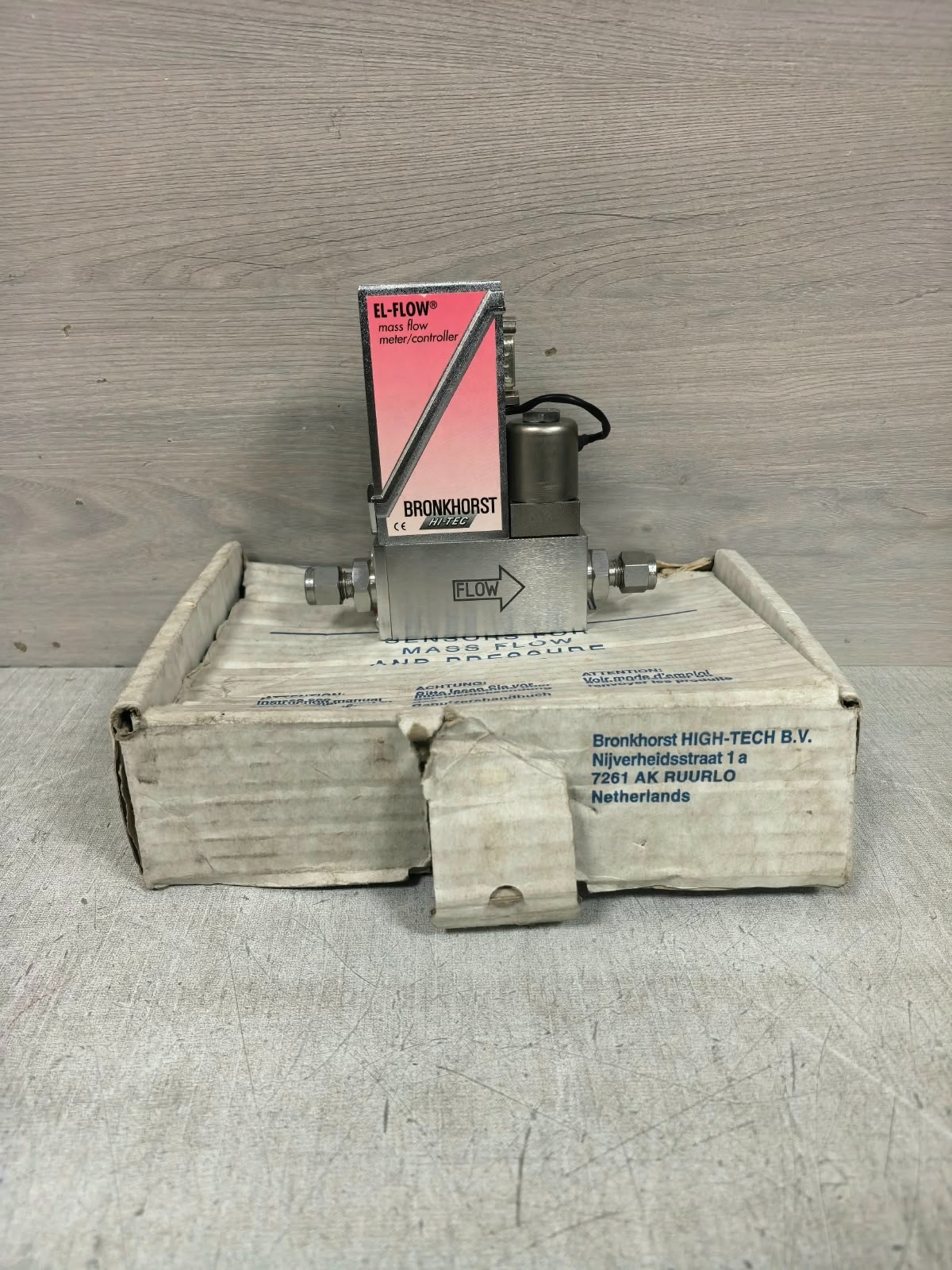 BRONKHORST EL-FLOW F-201AC-FDC-22-V BRONKHORST EL-FLOW F-201AC-FDC-22-V MASS FLOW/ METER/CONTROLLER 1