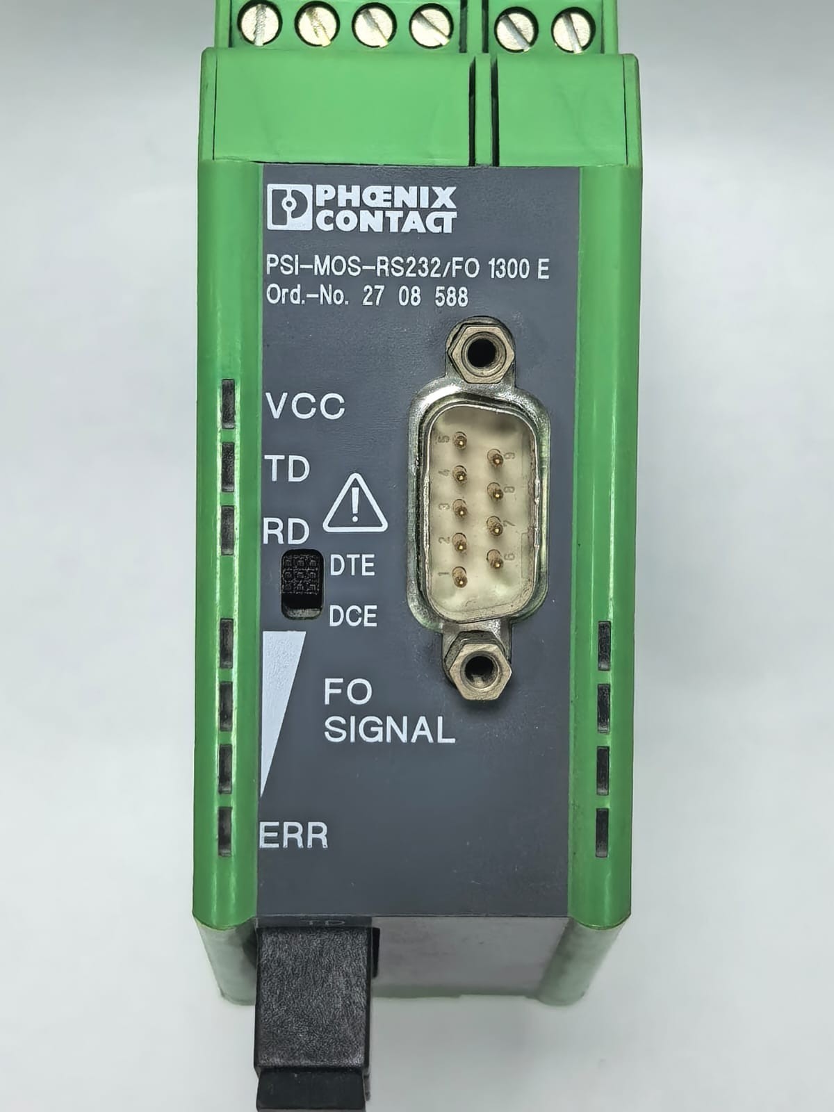 Phoenix Contact 2708588 PHOENIX CONTACT PSI-MOS-RS232/FO 1300 E FIBER OPTIC CONVERTER 2708588 2