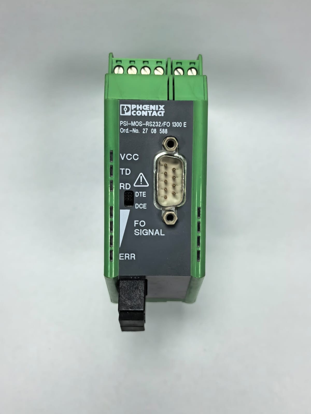 Phoenix Contact 2708588 PHOENIX CONTACT PSI-MOS-RS232/FO 1300 E FIBER OPTIC CONVERTER 2708588 1