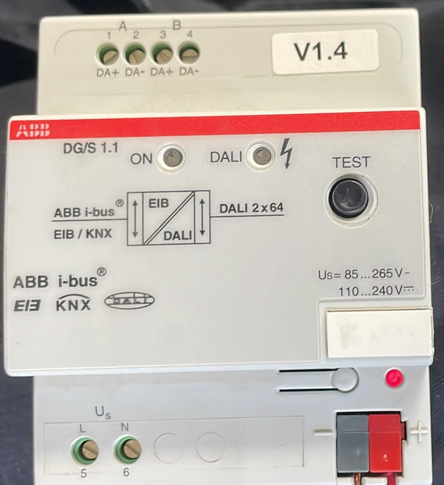 ABB DG/S 1.1 2CDG 110 026 ABB DG/S 1.1 2CDG 110 026 R0011 DALI-GATEWAY 1-FOLD 2