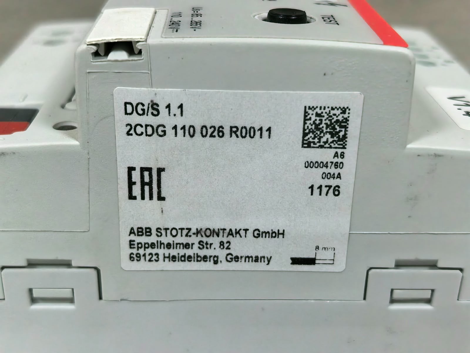 ABB DG/S 1.1 2CDG 110 026 ABB DG/S 1.1 2CDG 110 026 R0011 DALI-GATEWAY 1-FOLD 8