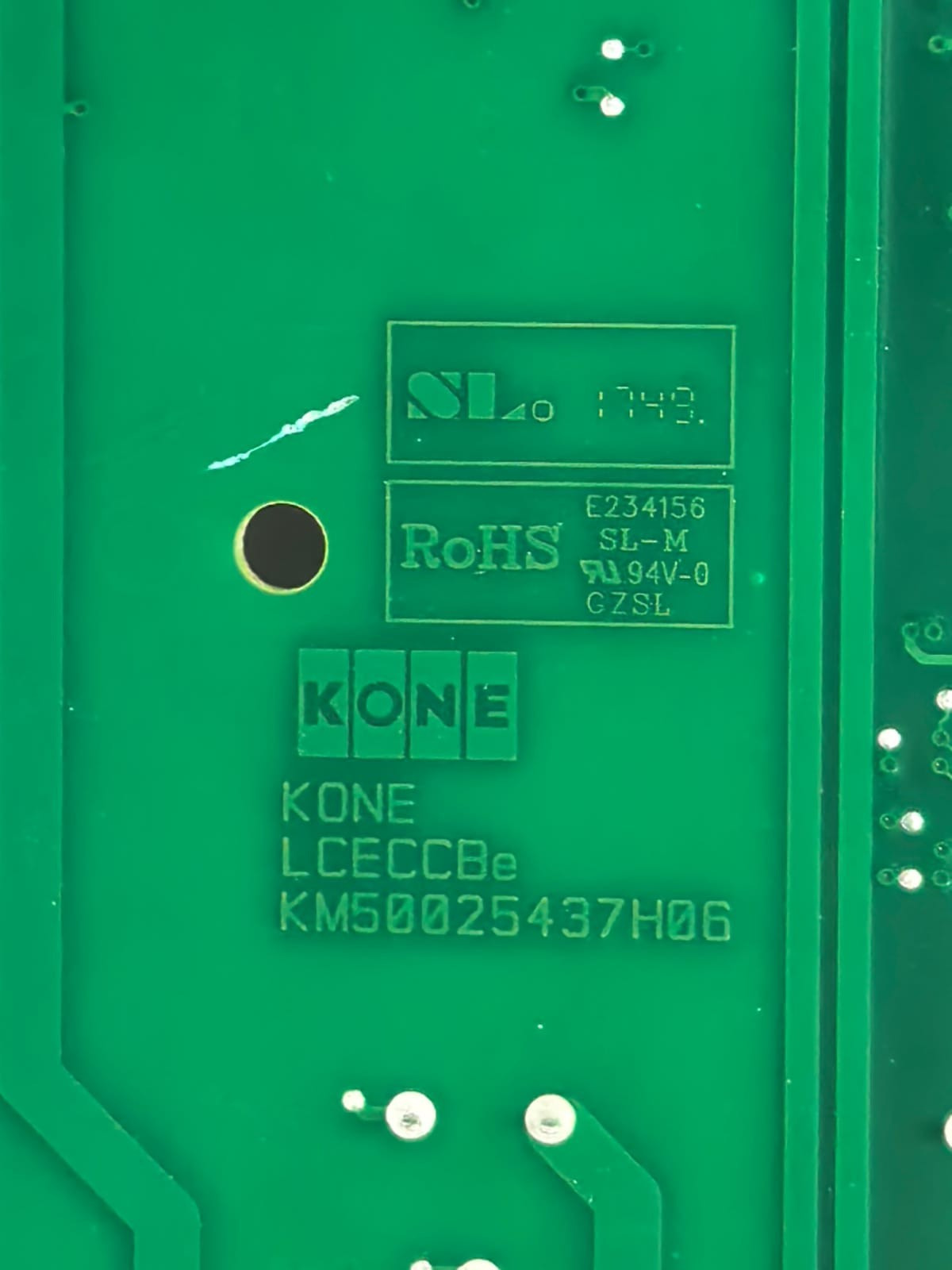 KONE KM50025437H06 KONE LCECCBE PCB BOARD KM50025437H06 9