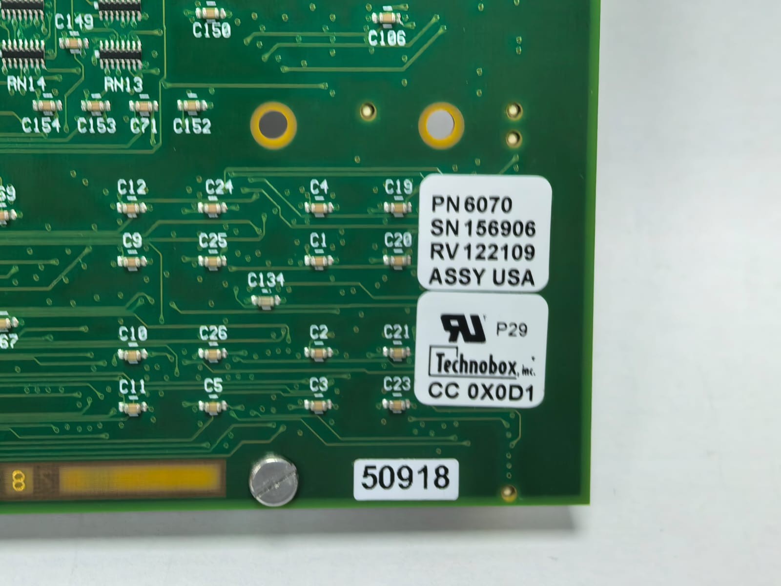 TECHNOBOX 6070 TECHNOBOX 96 CH RECONFIGURABLE DIGITAL I/O 6070 3