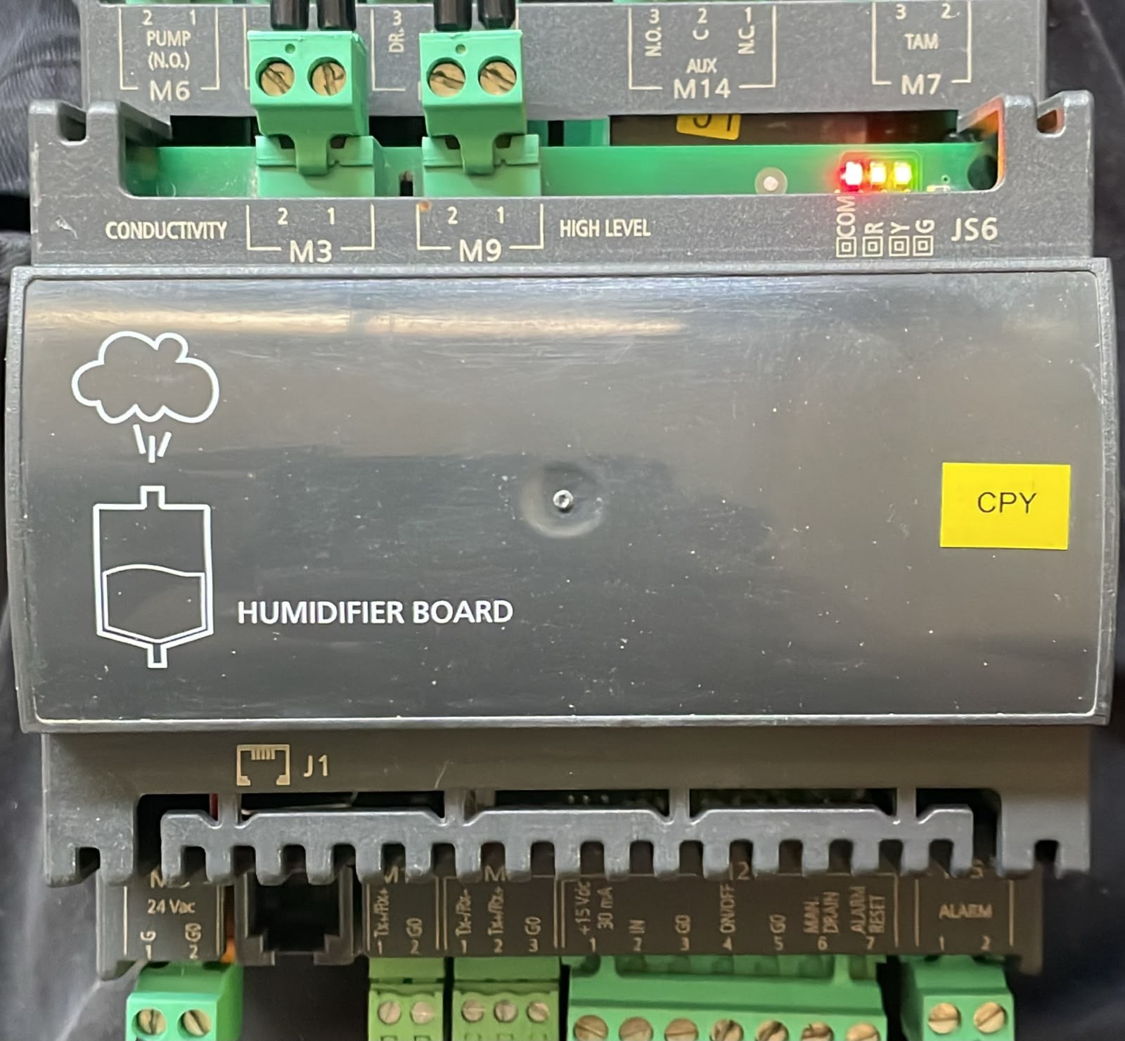 CAREL CPY000U200 REV. 1.3990 CAREL CPY000U200 REV. 1.3990 HUMIDIFIER BOARD 1