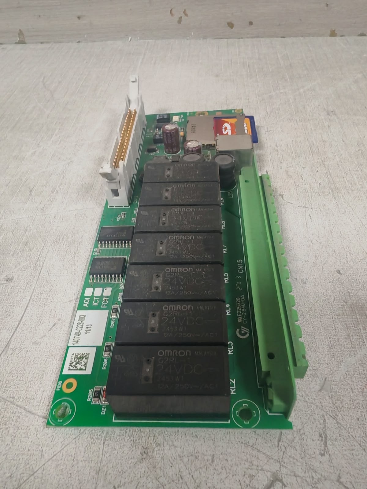 140749-0228-003 140749-0228-003 Industrial Control Board 7-Channel Relay Module 4