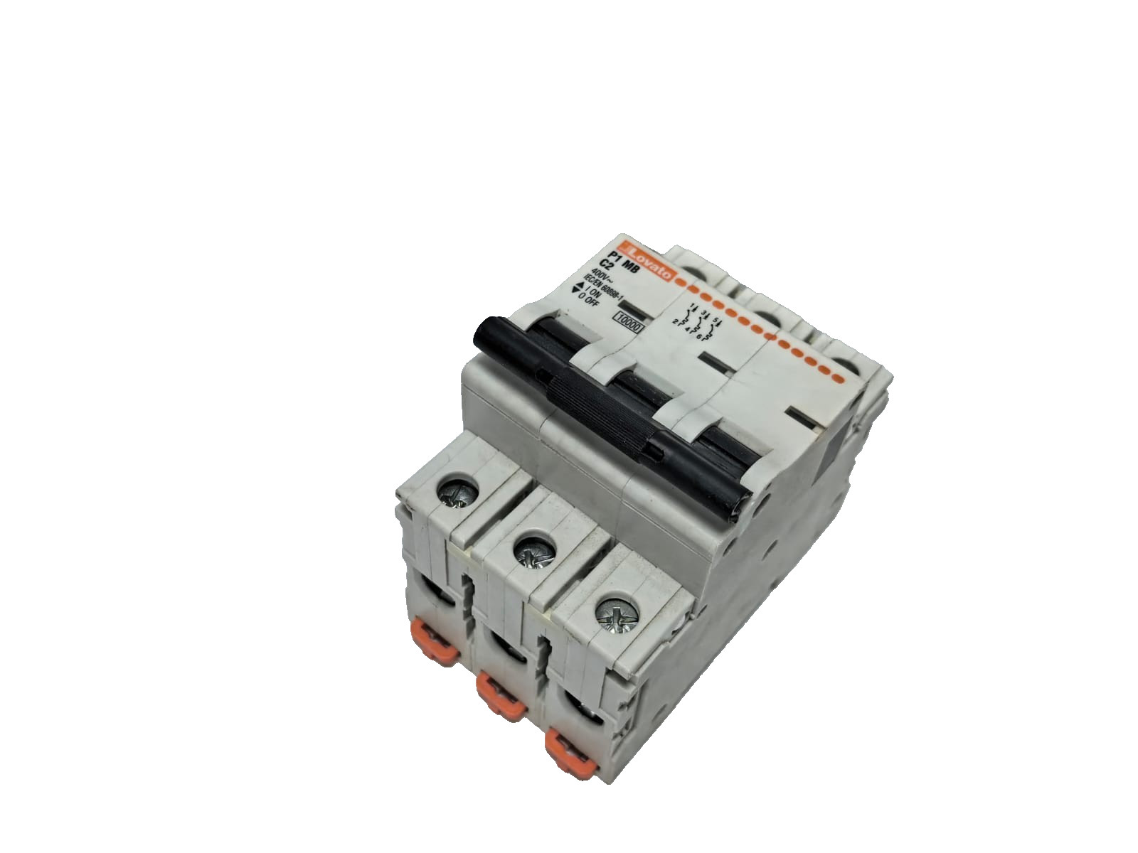 Lovato P1 MB C2 LOVATO P1 MB C2 TRIPLE POLE CIRCUIT BREAKER PCS 8