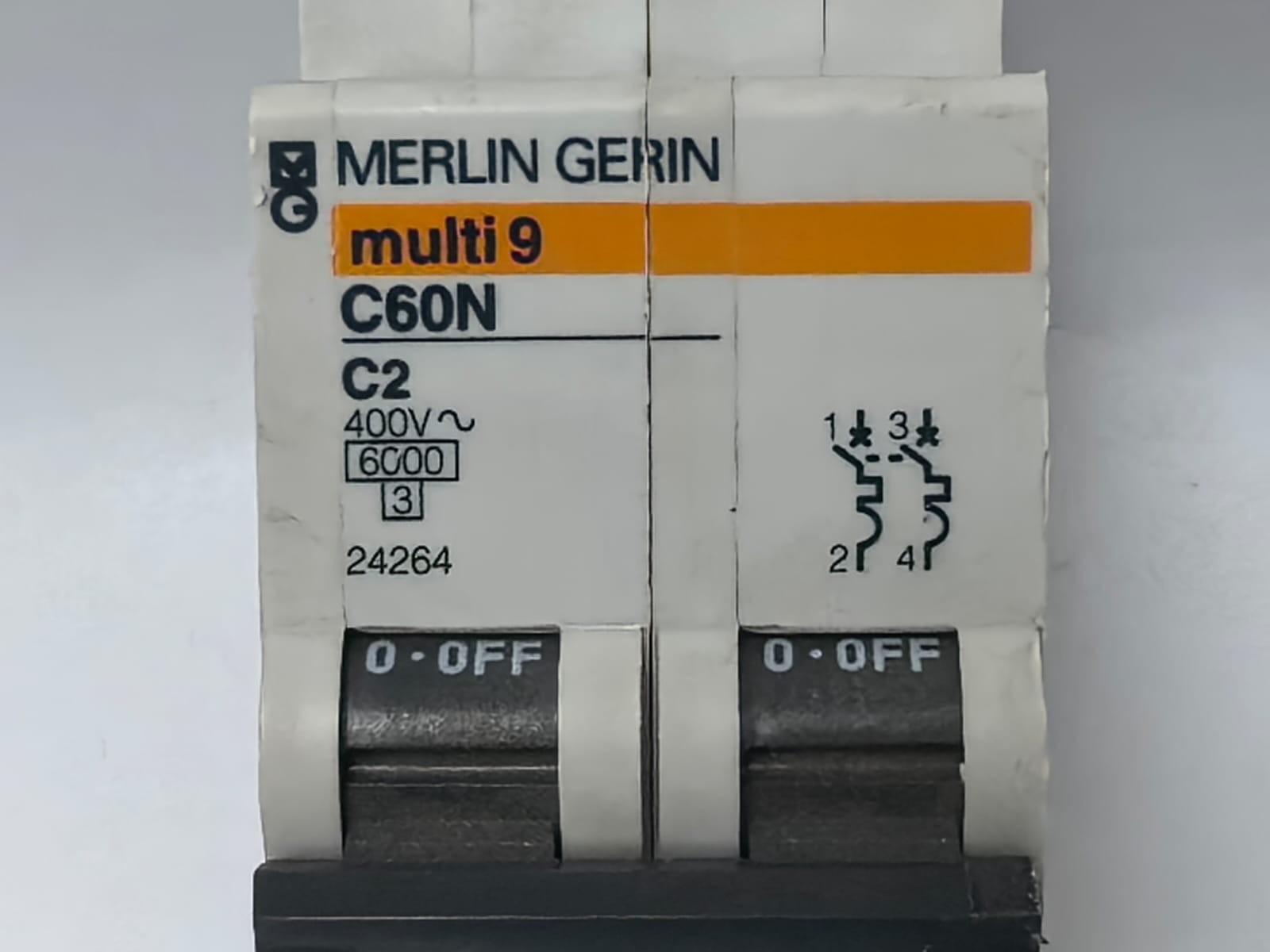 Merlin Gerin MULTI9 C60N MERLIN GERIN MULTI9 C60N CIRCUIT BREAKER PCS 3