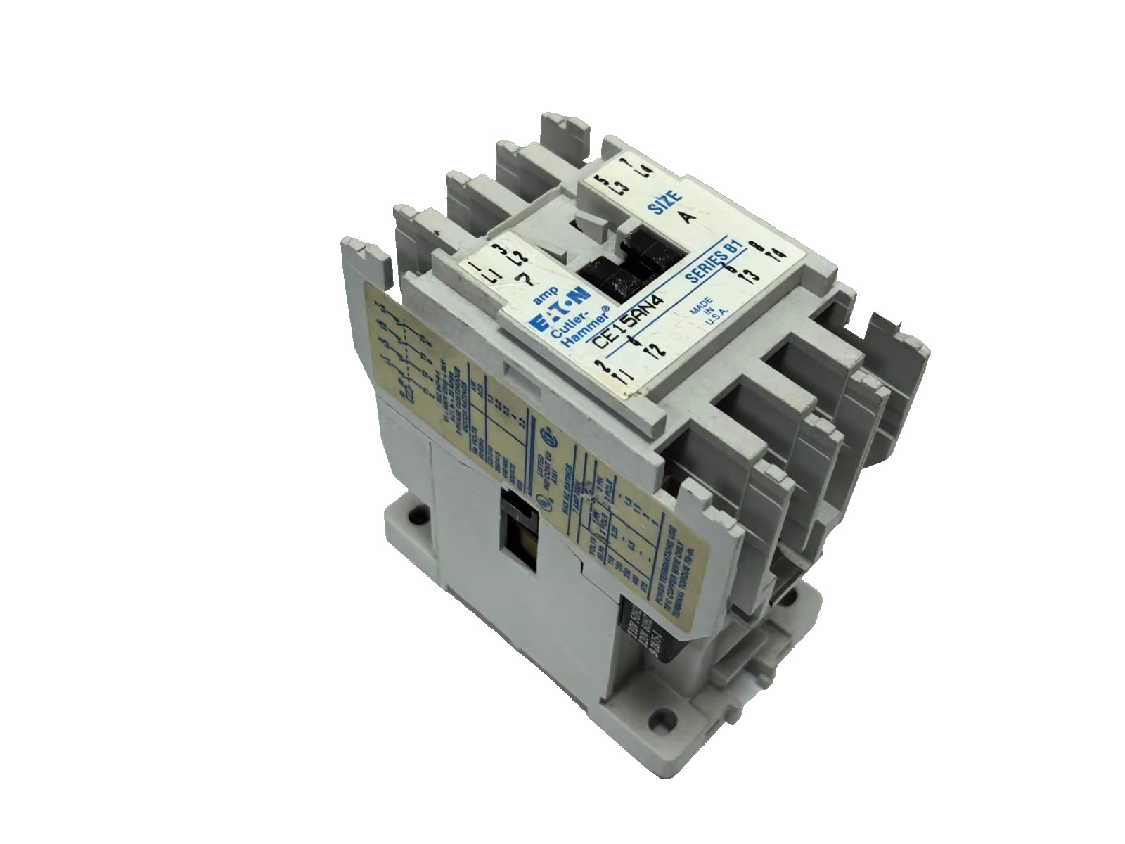 Eaton CE15AN4 EATON CUTLER HAMMER CE15AN4 CONTACTOR SERIES B1 10