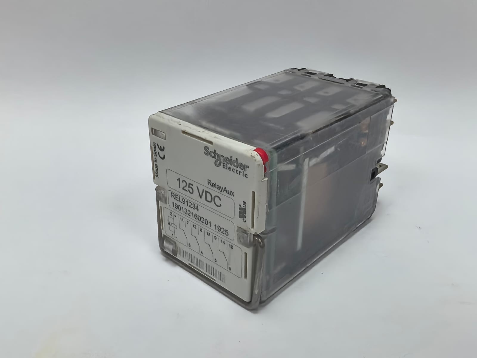 Schneider Electric REL91234 SCHNEIDER ELECTRIC REL91234 RELAY AUX 125 VDC INSTANTANEOUS FAST TRIP RELAY 8