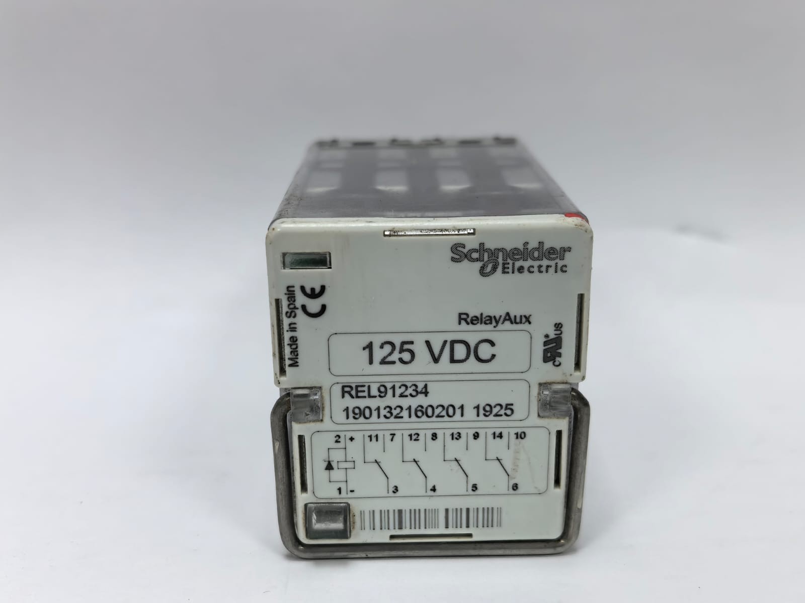 Schneider Electric REL91234 SCHNEIDER ELECTRIC REL91234 RELAY AUX 125 VDC INSTANTANEOUS FAST TRIP RELAY 1