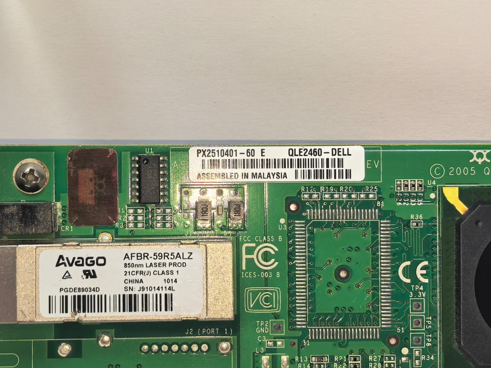 Q-Logic PX2510401-60E QLOGIC DELL QL2460 HOST BUS ADAPTER (HBA) / NETWORK ADAPTER PX2510401-60E 2
