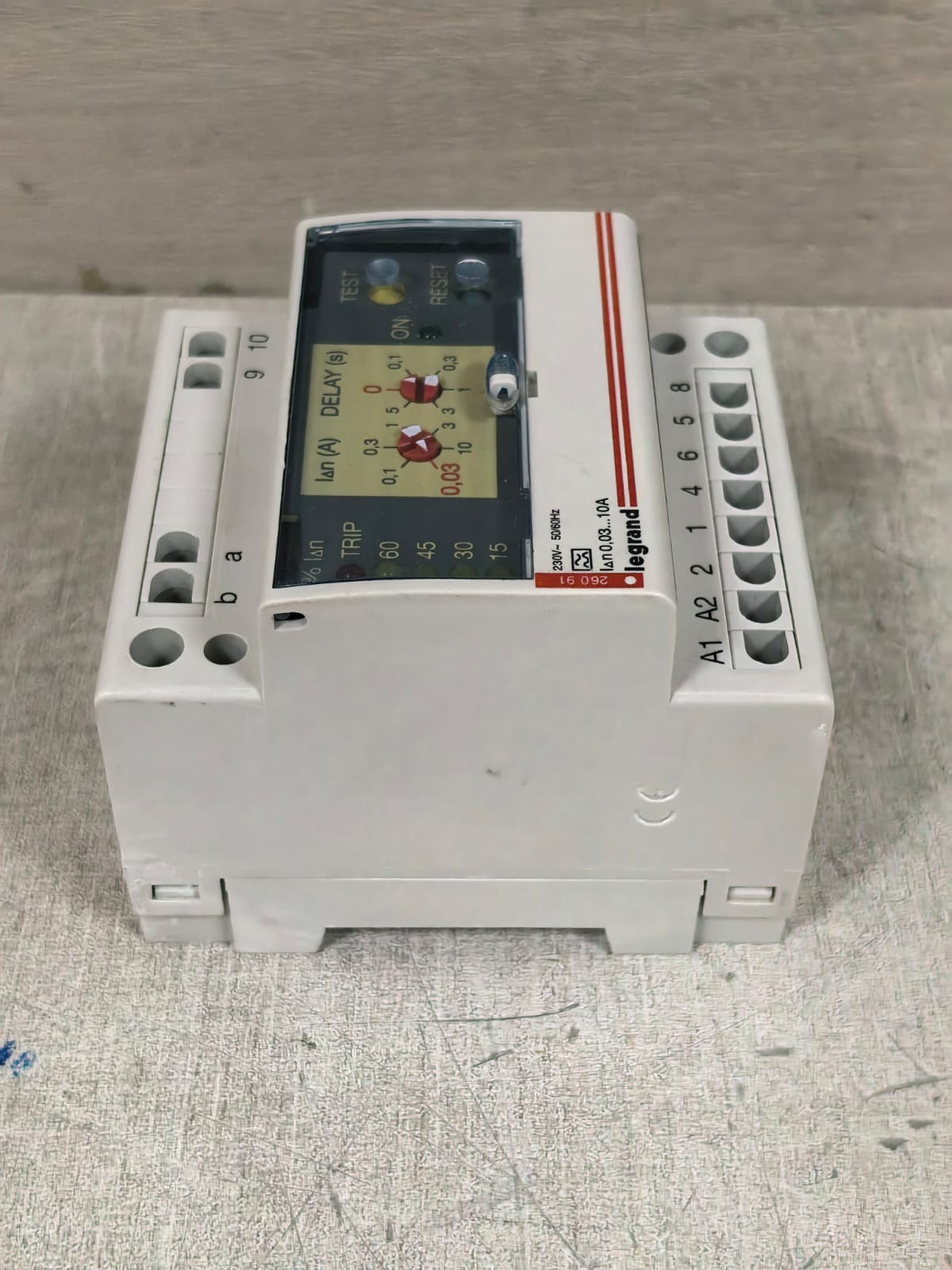Legrand DPX 26091 LEGRAND DPX 26091 RESIDUAL CURRENT RELAY 230V 9