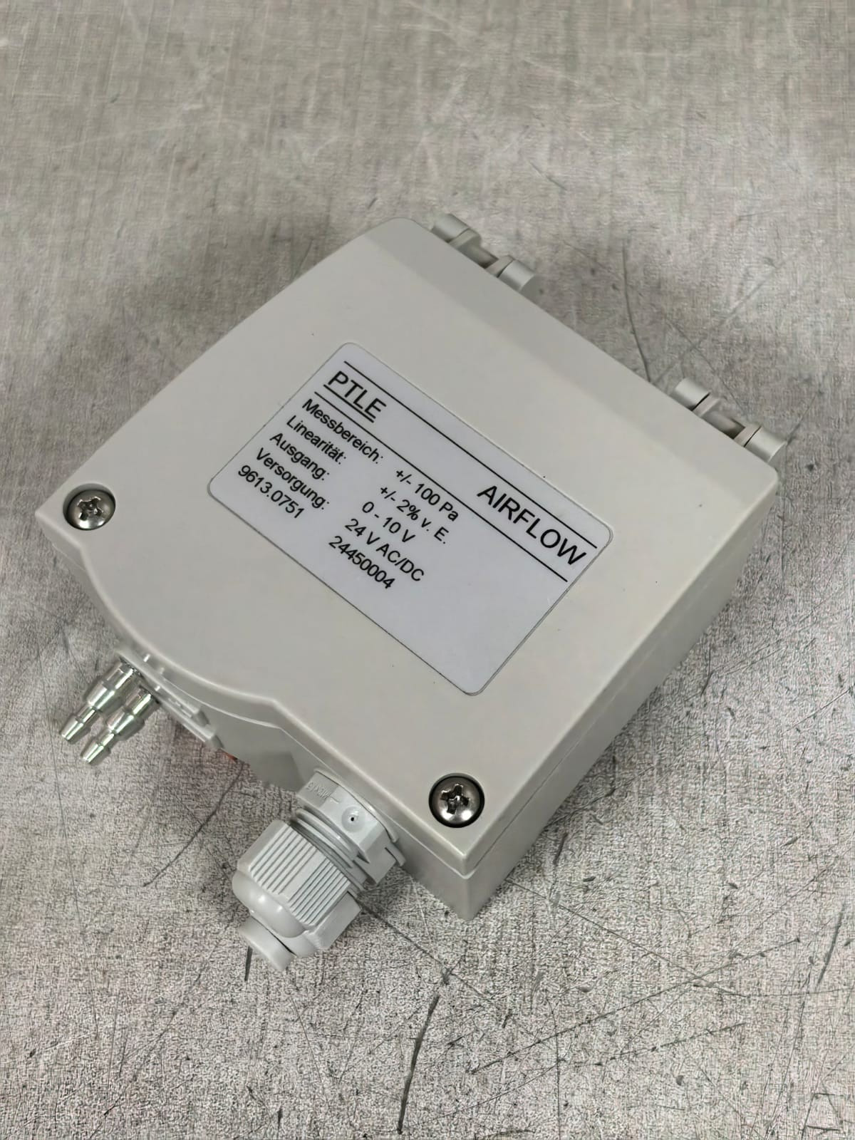 PTLE 9613.0751 PTLE 9613.0751 AIRFLOW PRESSURE TRANSMITTER 24VAC/DC 5