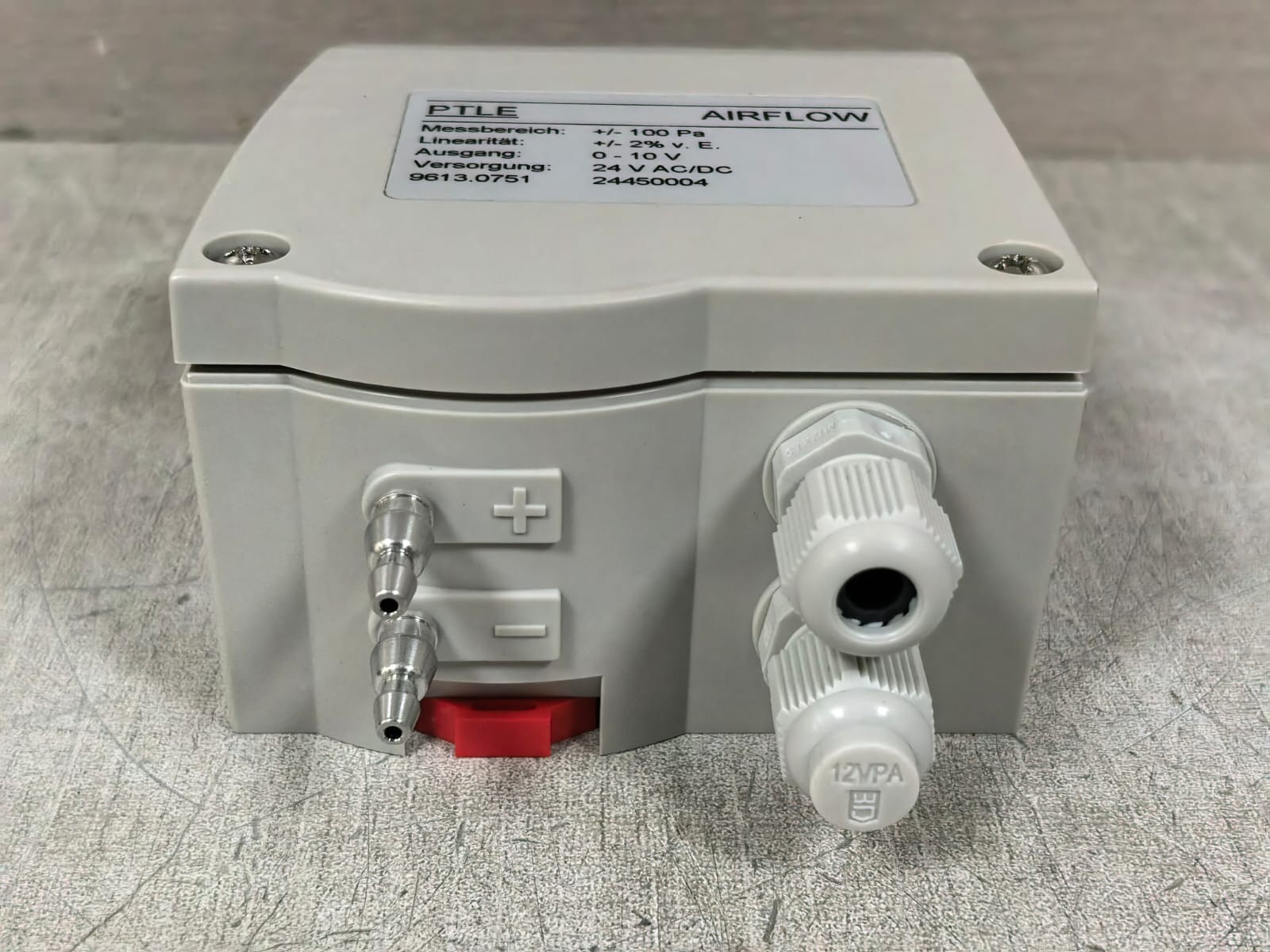 PTLE 9613.0751 PTLE 9613.0751 AIRFLOW PRESSURE TRANSMITTER 24VAC/DC 7