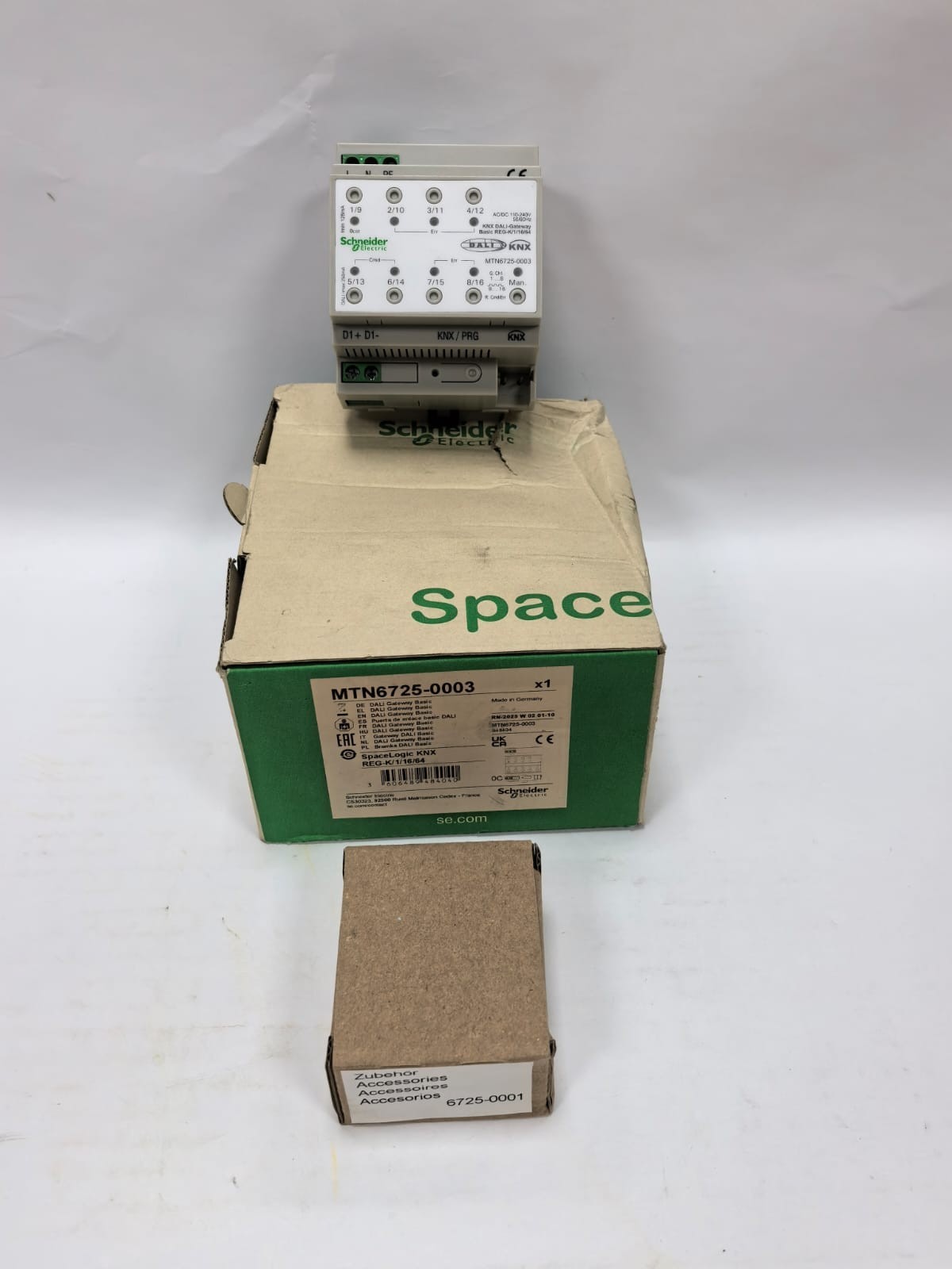 Schneider Electric MTN6725-0003 SCHNEIDER ELECTRIC MTN6725-0003 KNX DALI-GATEWAY BASIC REG-K/1/16/64 1