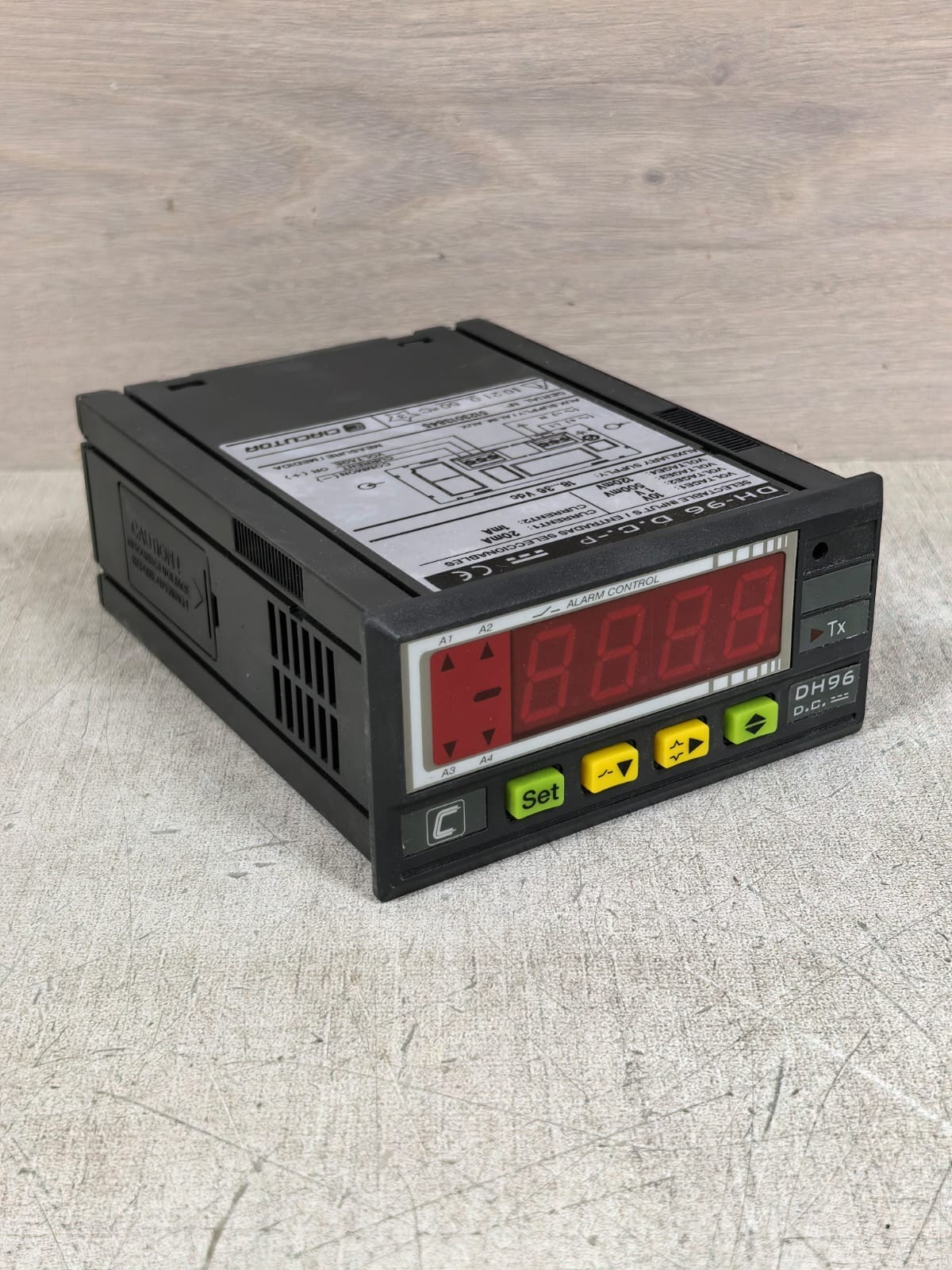 CIRCUTOR DH-96 D.C.-P CIRCUTOR DH-96 D.C.-P DIGITAL & MEASURING CONTROL INSTRUMENT 5