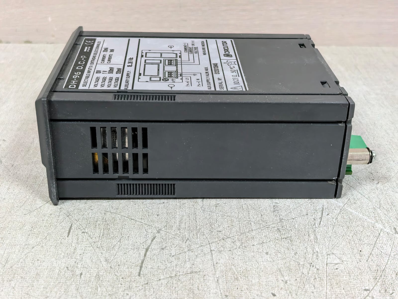 CIRCUTOR DH-96 D.C.-P CIRCUTOR DH-96 D.C.-P DIGITAL & MEASURING CONTROL INSTRUMENT 9
