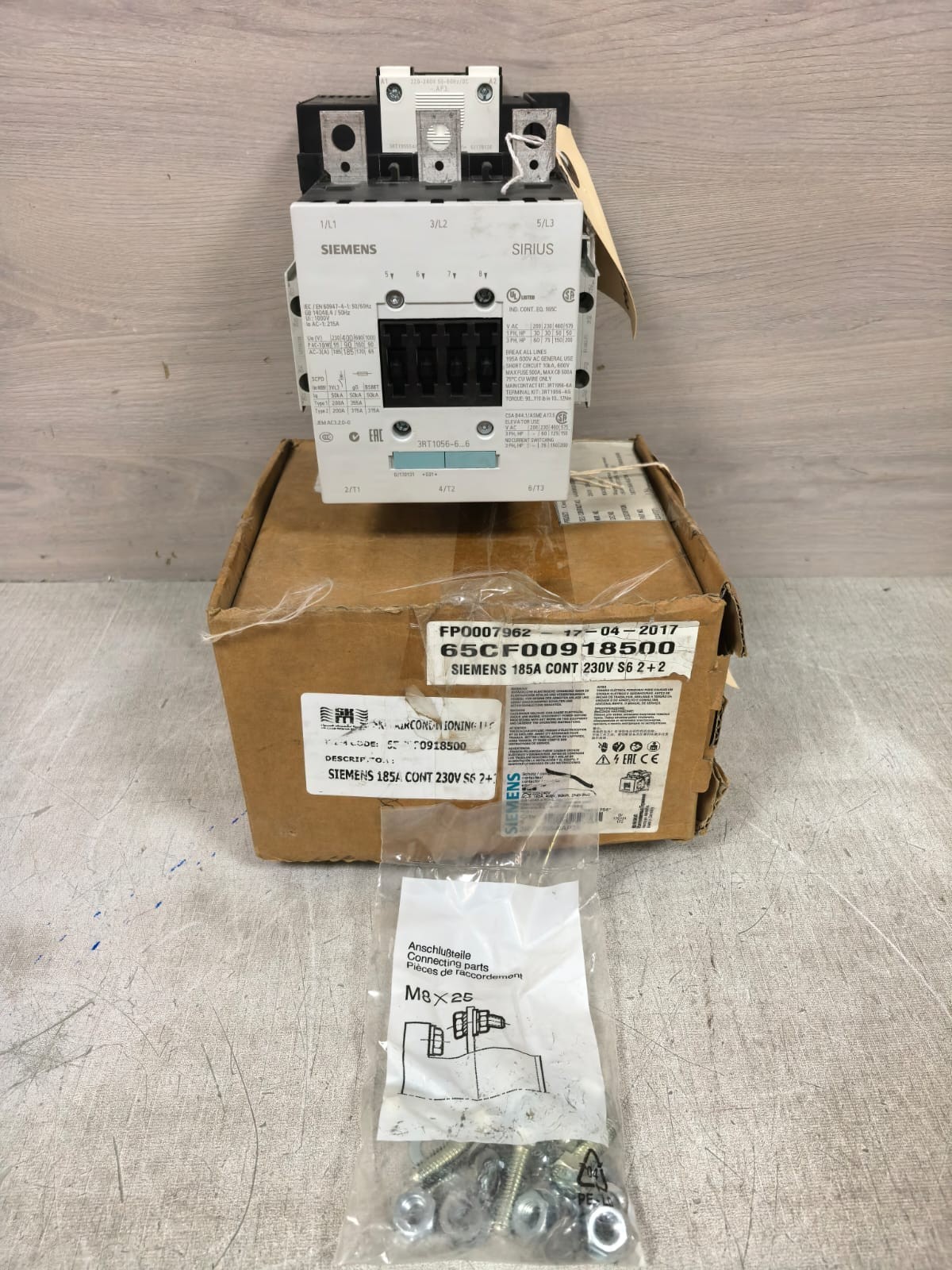 Siemens 3RT1056-3..6 / 3RT1056-6AP36 SIEMENS SIRIUS 3RT1056-3..6 / 3RT1056-6AP36 CONTACTOR 1