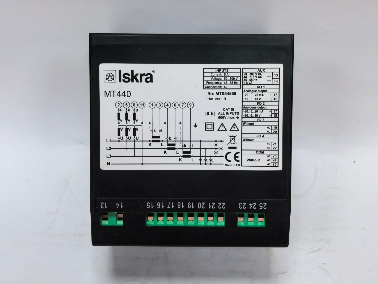 ISKRA MT440 ISKRA MT440 MULTIFUNCTION TRANSDUCER 4
