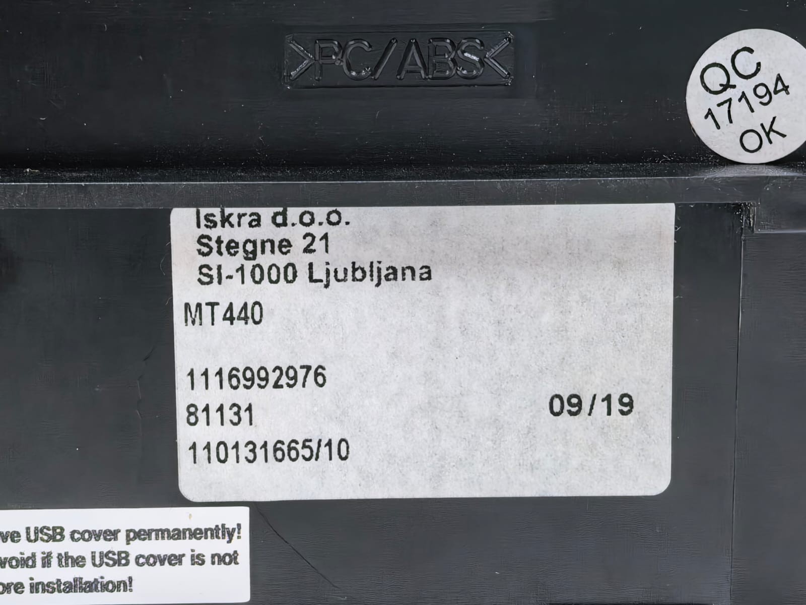 ISKRA MT440 ISKRA MT440 MULTIFUNCTION TRANSDUCER 8