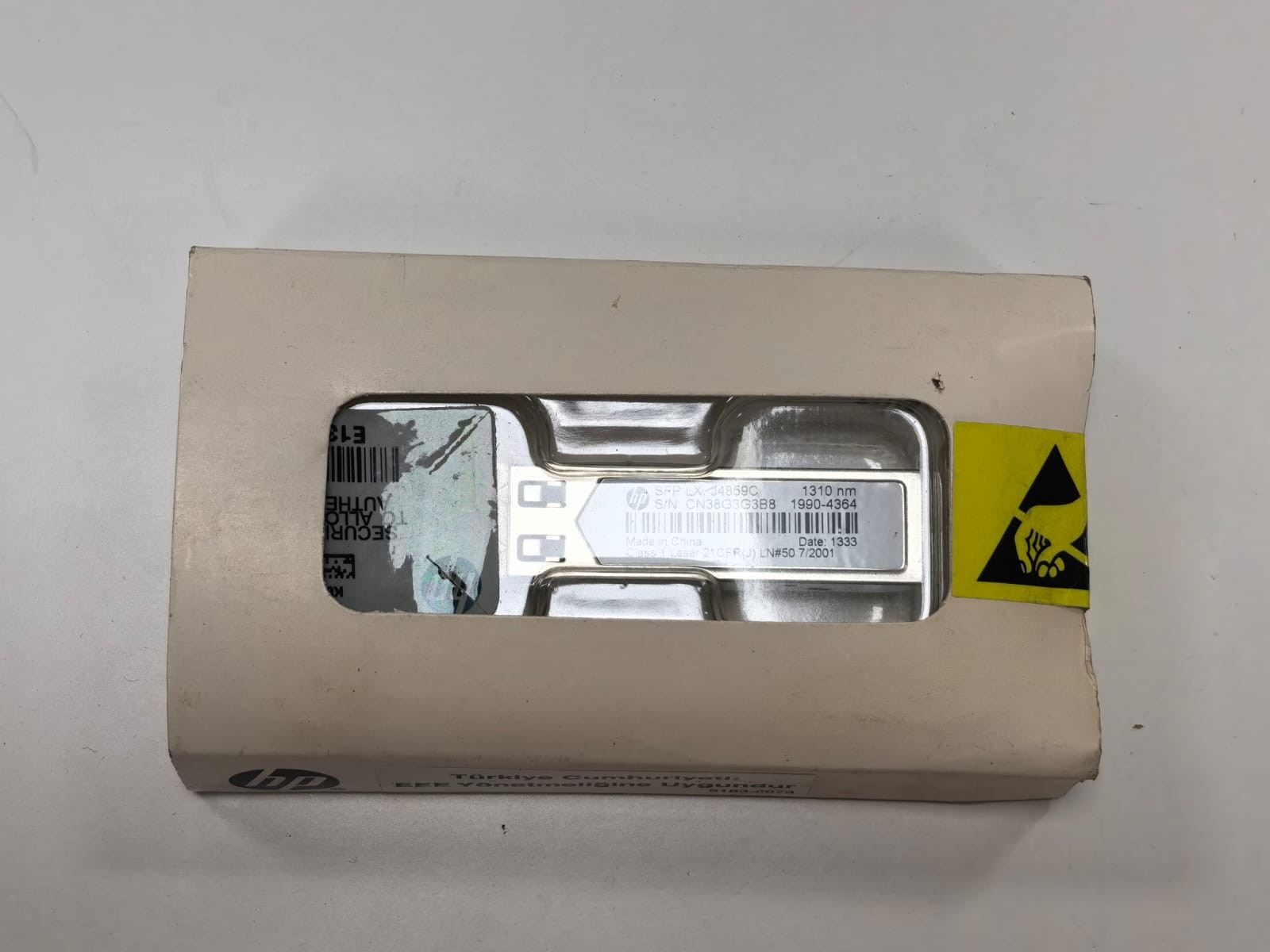 HP 1990-4364 HP SFP LX J4859C TRANSCEIVER 1990 4