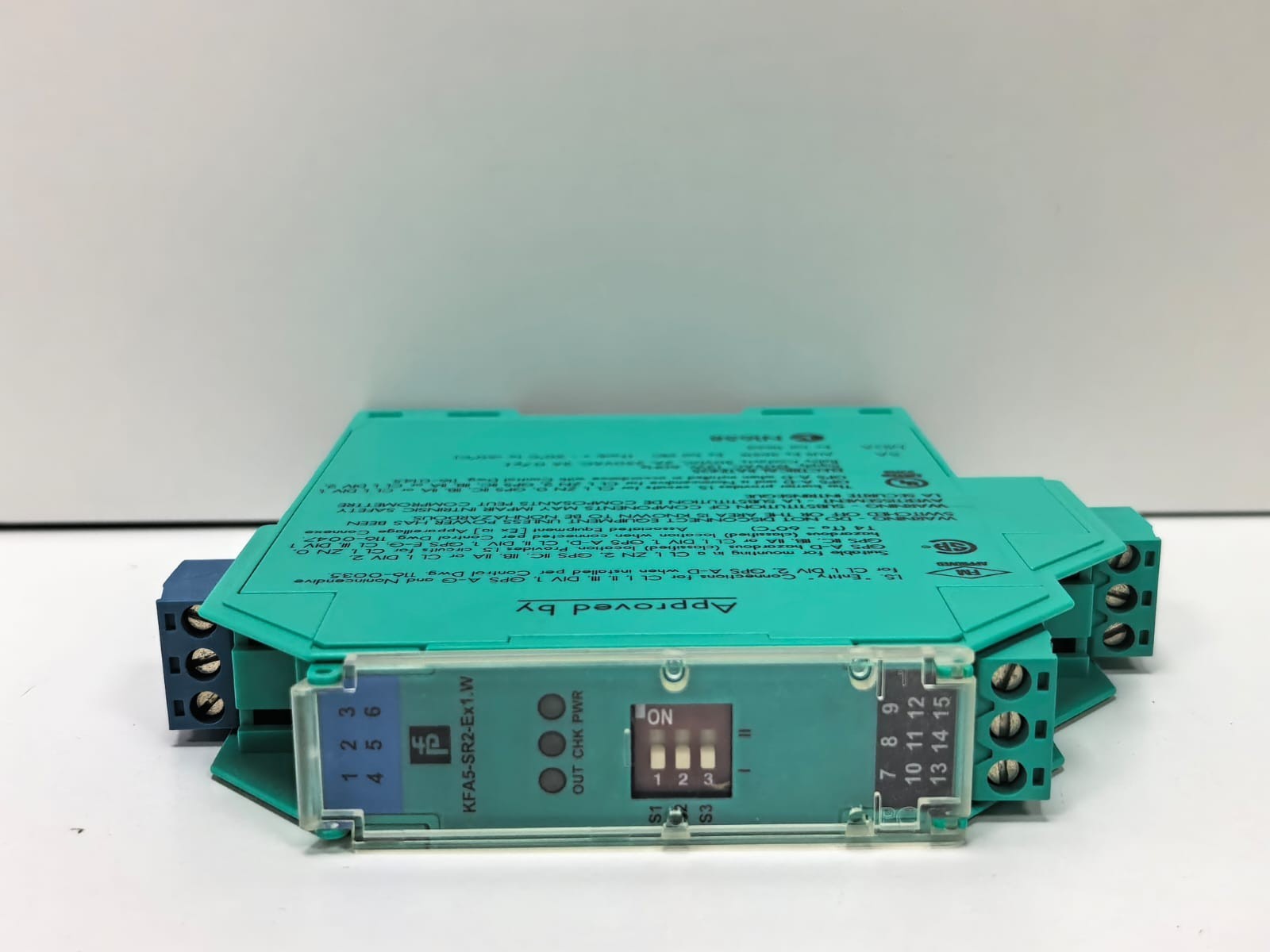 Pepperl 103371S PEPPERL+FUCHS KFA5-SR2-EX1.W SWITCH AMPLIFIER 103371S 2