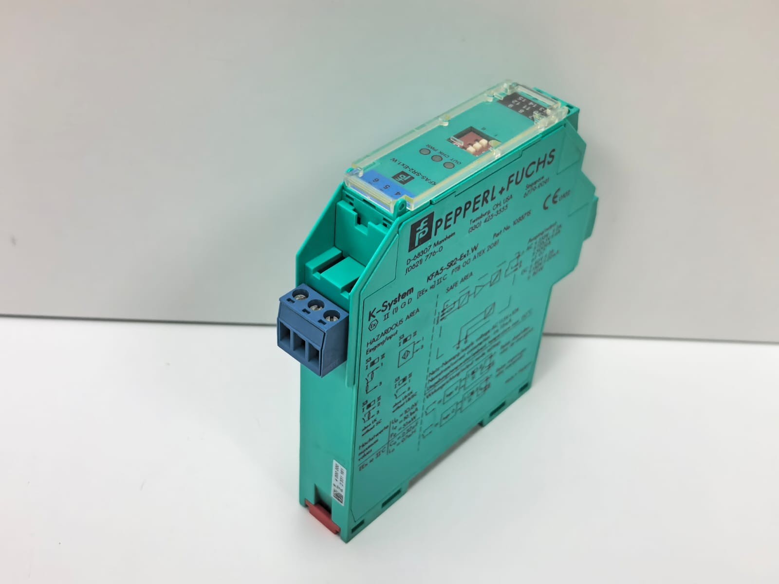 Pepperl 103371S PEPPERL+FUCHS KFA5-SR2-EX1.W SWITCH AMPLIFIER 103371S 10