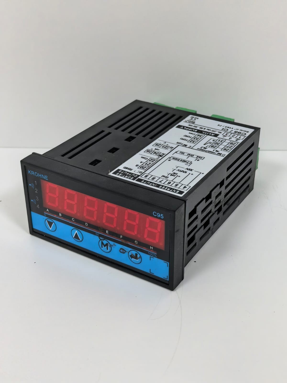 KROHNE C95 C95/CI V2.02 KROHNE C95 C95/CI V2.02 DIGITAL PANEL METER 6