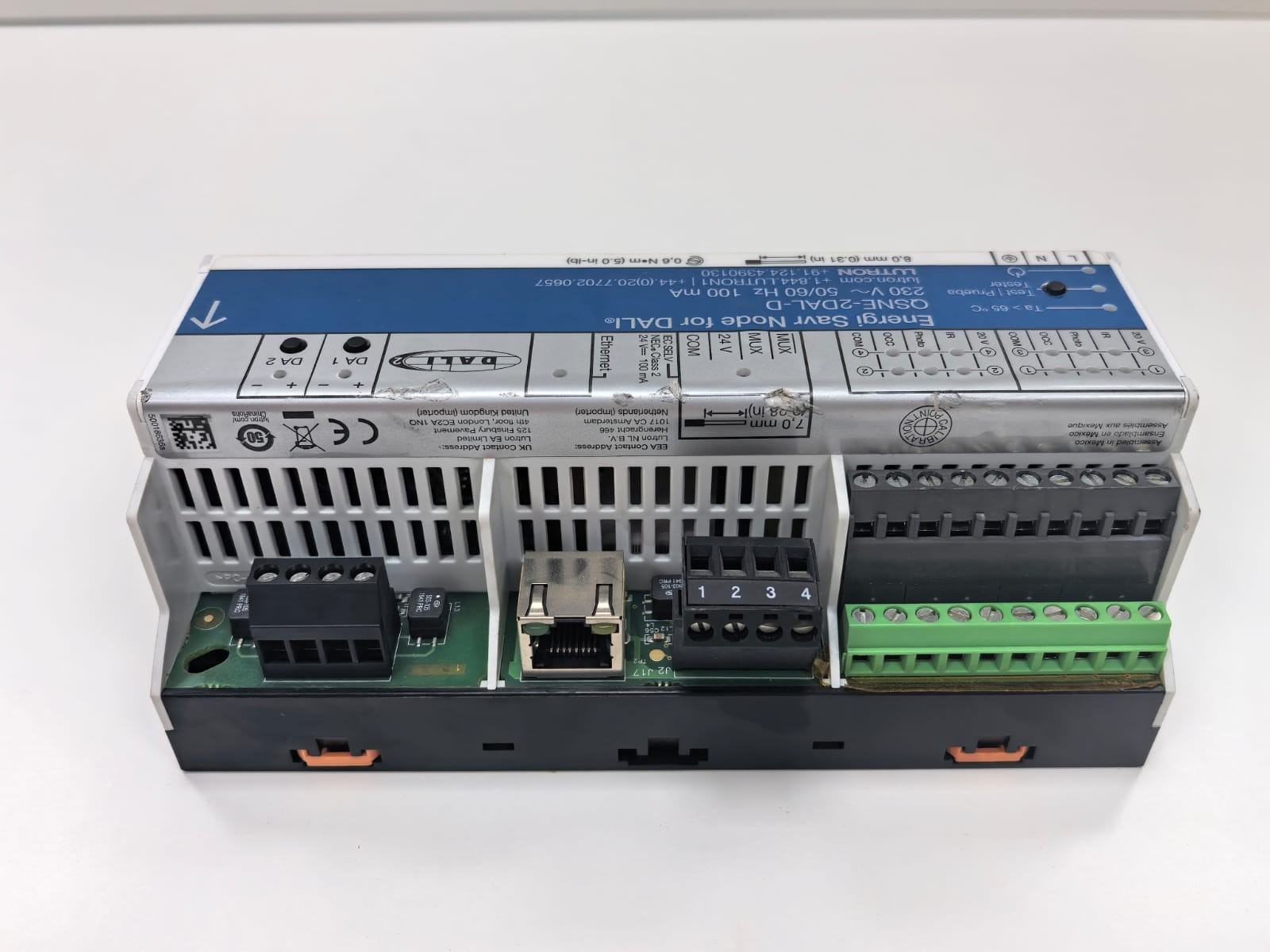 Lutron QSNE-2DAL-D LUTRON QSNE-2DAL-D ENERGI SAVR NODE FOR DALI 230V-50/60HZ 100MA 4