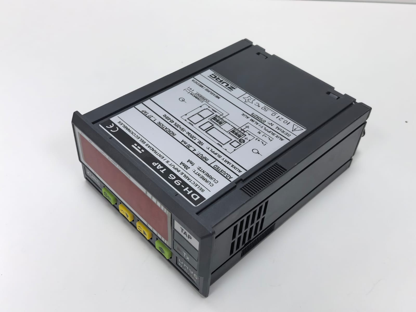 ZURC DH-96 TAP ZURC DH-96 TAP PROGRAMMABLE DIGITAL METER 100-120VAC 10