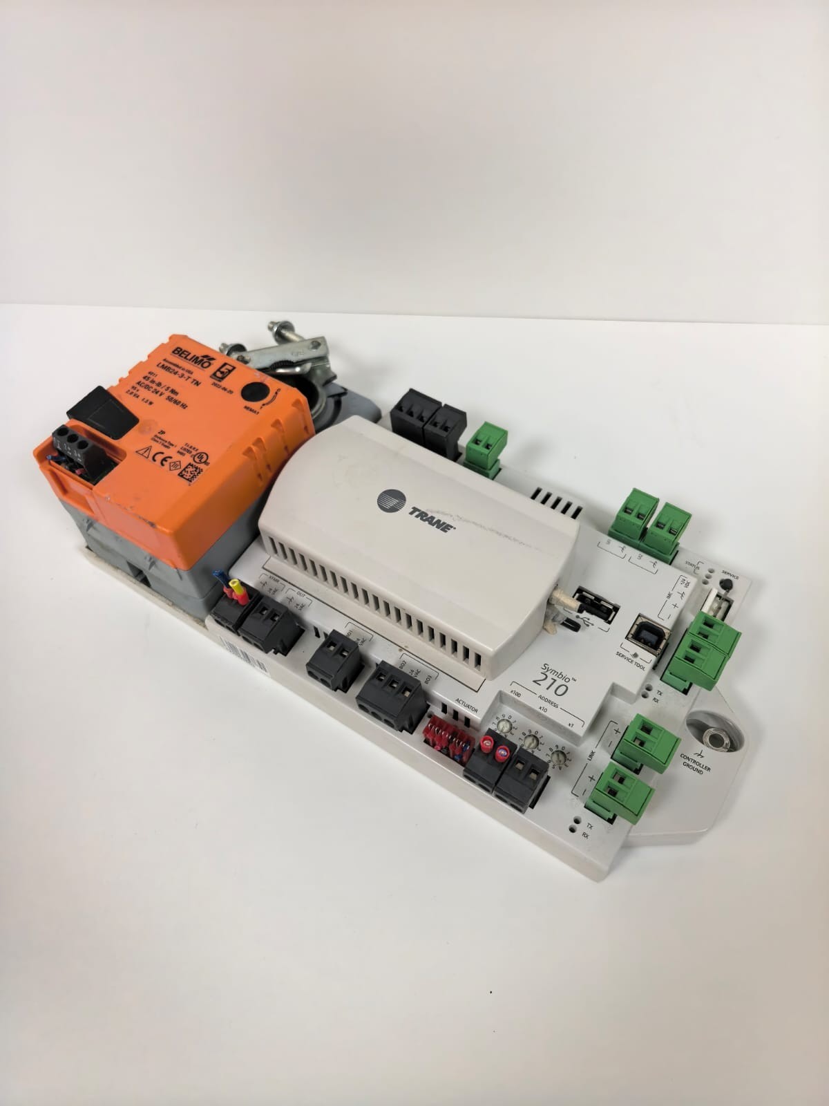 Trane BMSY210AAA0B000111 X13651774002 REV.C W/ BELIMO LMB24-3-T TN TRANE SYMBIO 210 BMSY210AAA0B000111 X13651774002 REV.C W/ BELIMO LMB24-3-T TN 7