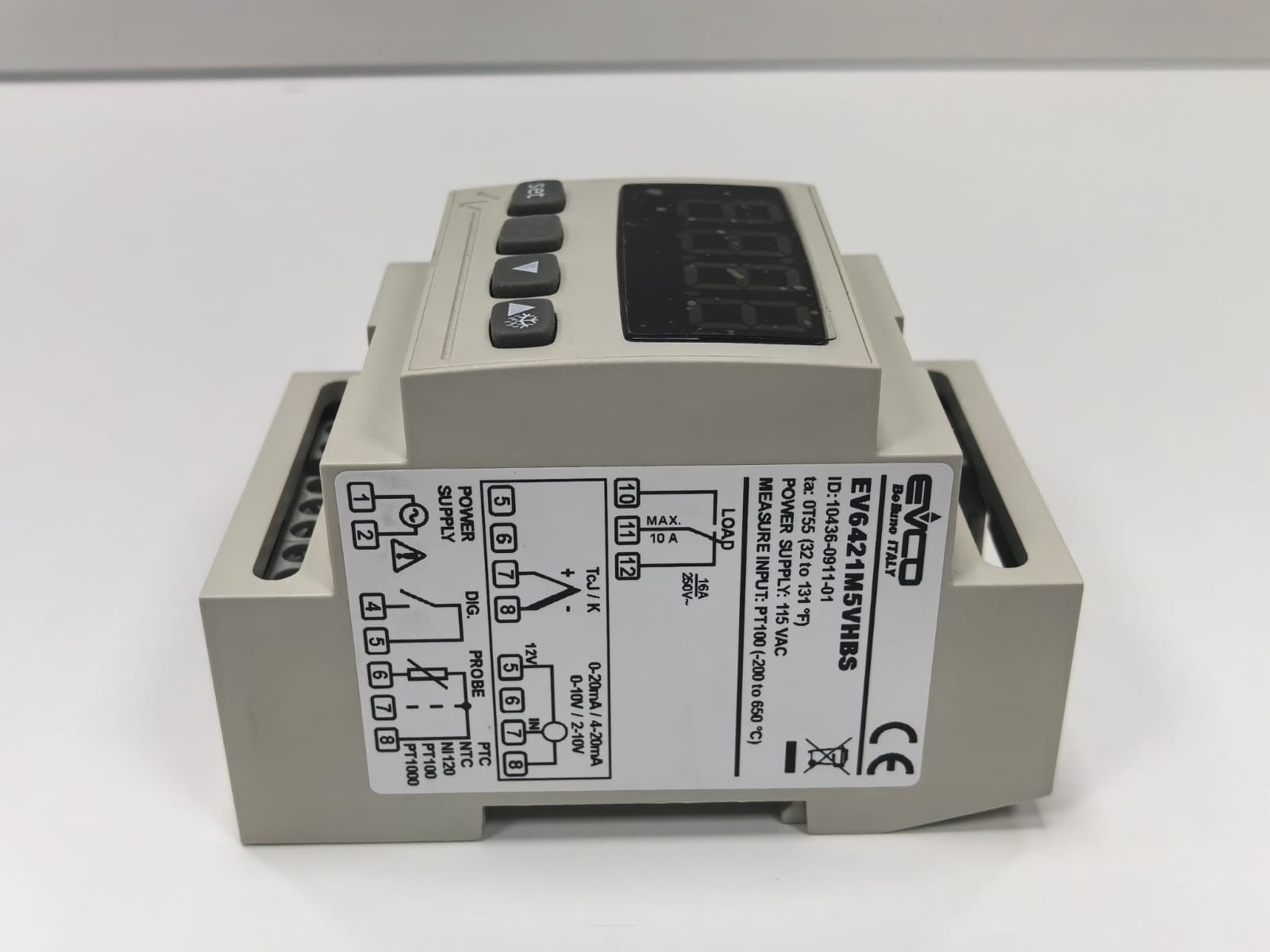 EVCO EV6421M5VHBS EVCO EV6421M5VHBS DIGITAL TEMPERATURE CONTROLLER 4