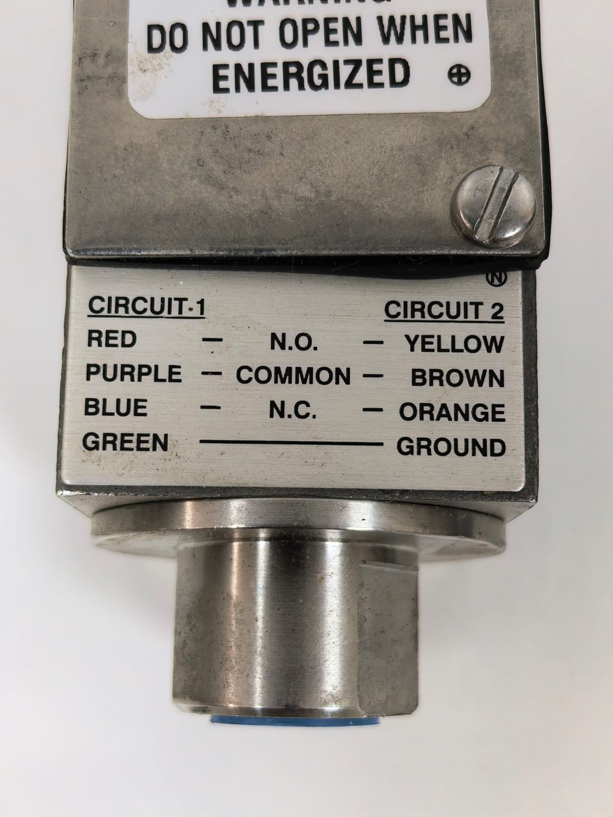 Barksdale 9692X-1CC-6-Q14 BARKSDALE 9692X-1CC-6-Q14 PRESSURE SWITCH 15000 PSIG 8