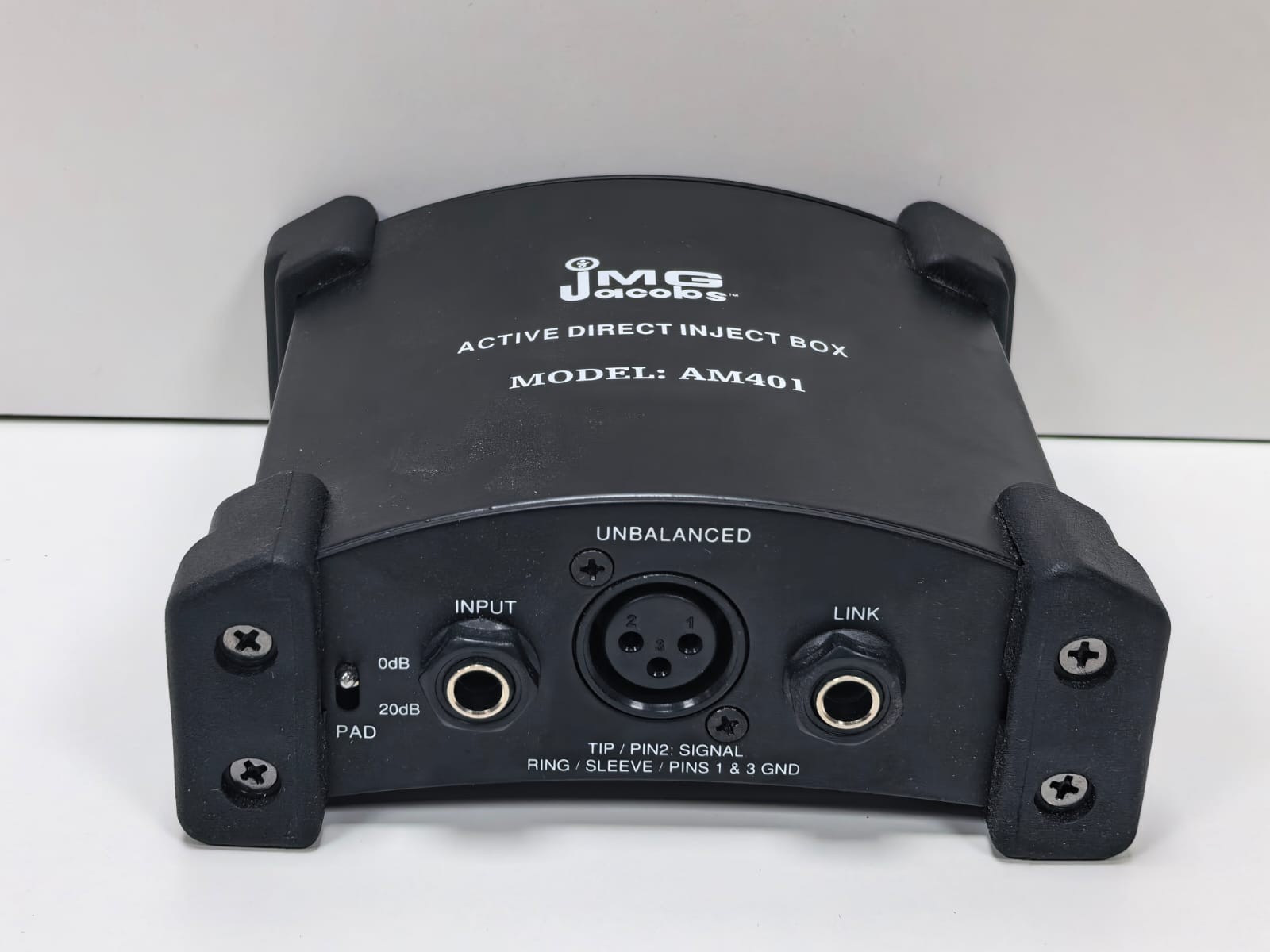 JMG JACOBS BY SOUNDKING AM401 JMG JACOBS BY SOUNDKING AM401 ACTIVE DIRECT INJECT BOX 5