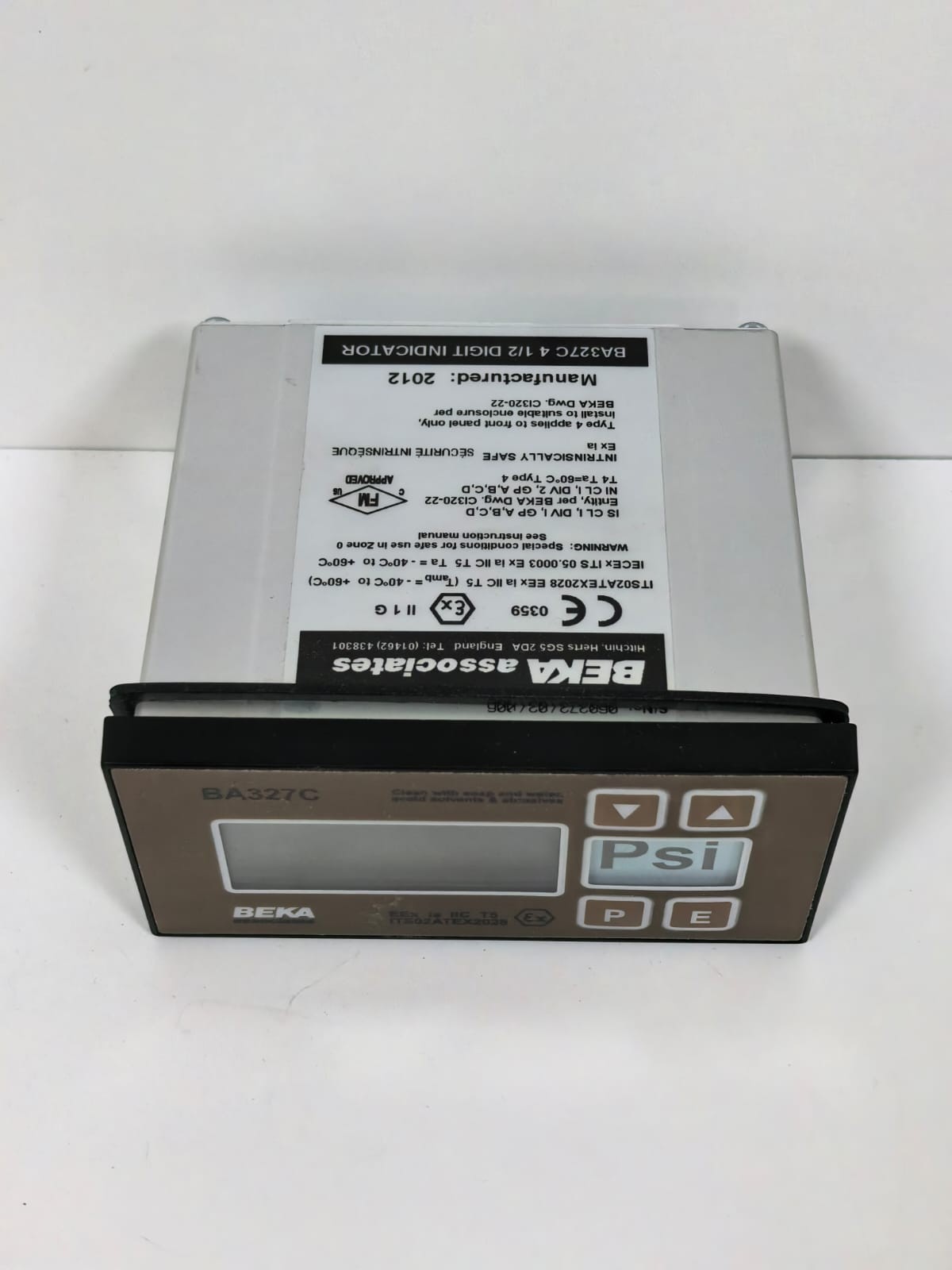 BEKA ASSOCIATES BA327C BEKA ASSOCIATES BA327C 4 1/2 DIGIT INDICATOR 8