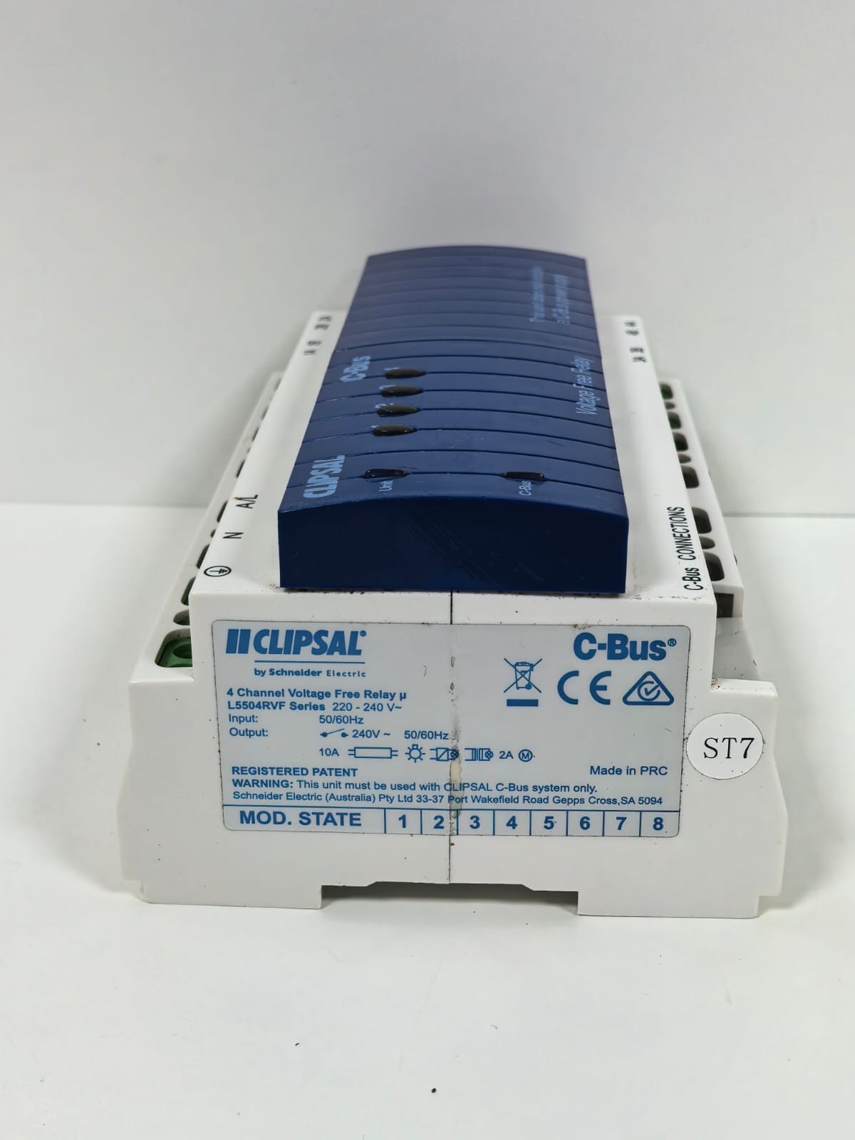 Clipsal L5504RVFP CLIPSAL L5504RVFP 4-CHANNEL VOLTAGE-FREE RELAY 220-240V(MFG.2020) 9