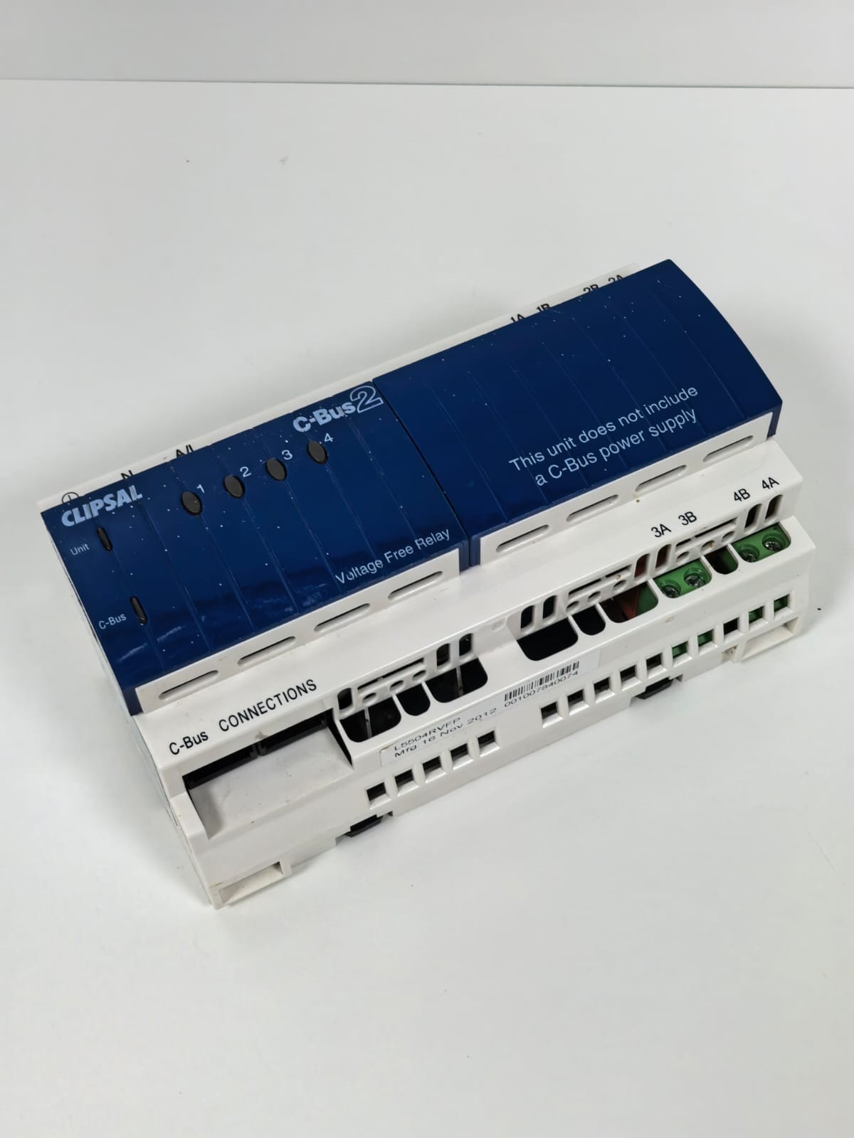 Clipsal L5504RVFP CLIPSAL L5504RVFP 4-CHANNEL VOLTAGE-FREE RELAY 220-240V(MFG.2012) 6