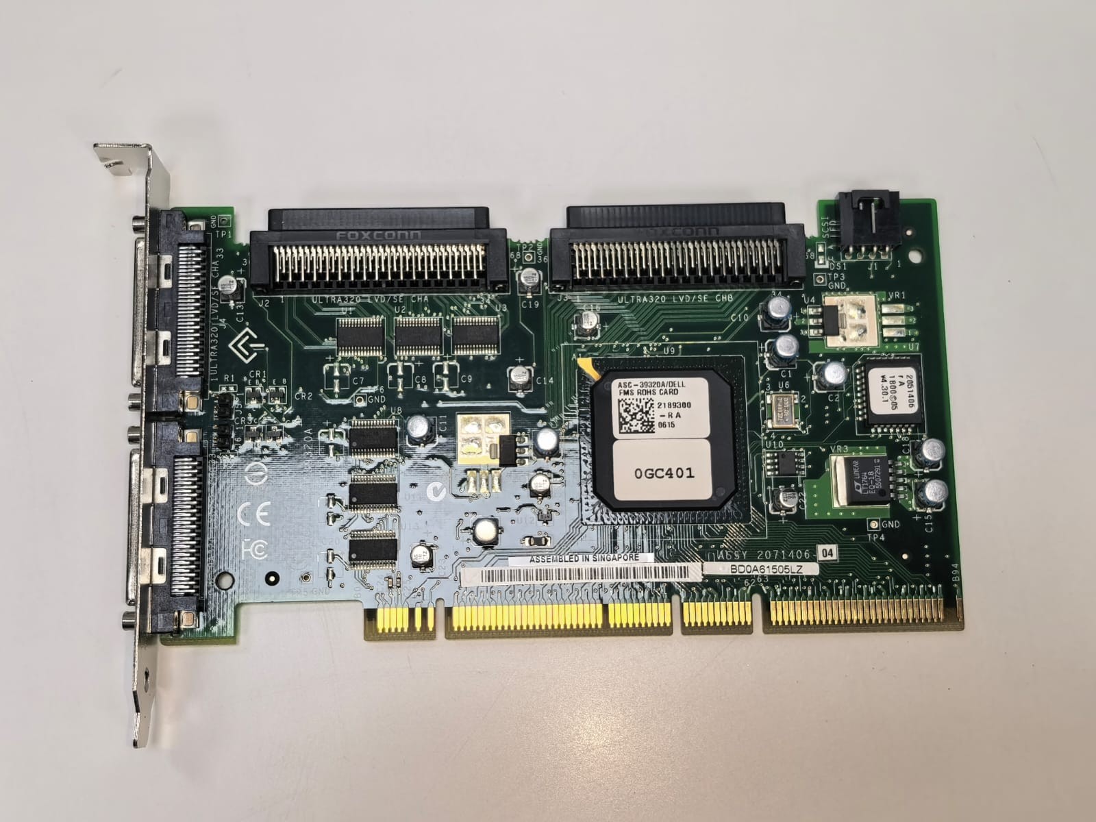 Adaptec ASC-39320A/DELL 0GC401 ADAPTEC ASC-39320A/DELL 0GC401 SCSI CARD 39320A 4
