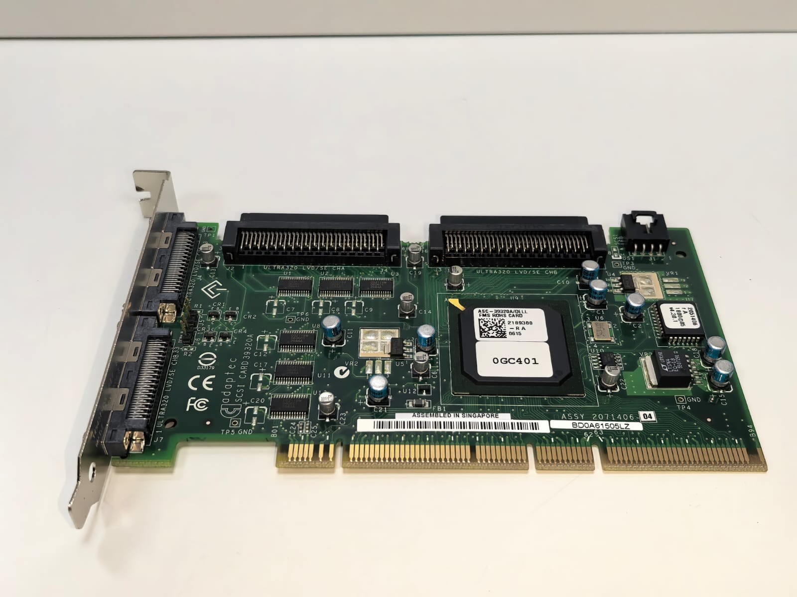 Adaptec ASC-39320A/DELL 0GC401 ADAPTEC ASC-39320A/DELL 0GC401 SCSI CARD 39320A 6