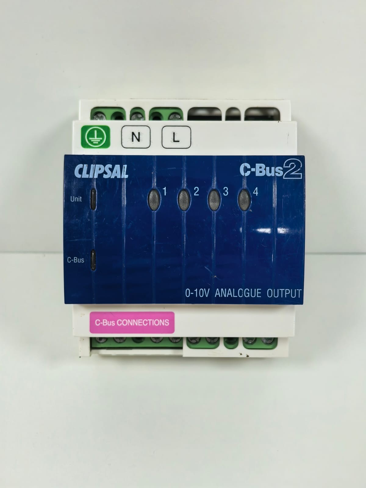 Clipsal L5504AMP CLIPSAL L5504AMP 4 CHANNEL ANALOGUE OUTPUT UNIT (MFG: 2012) 1