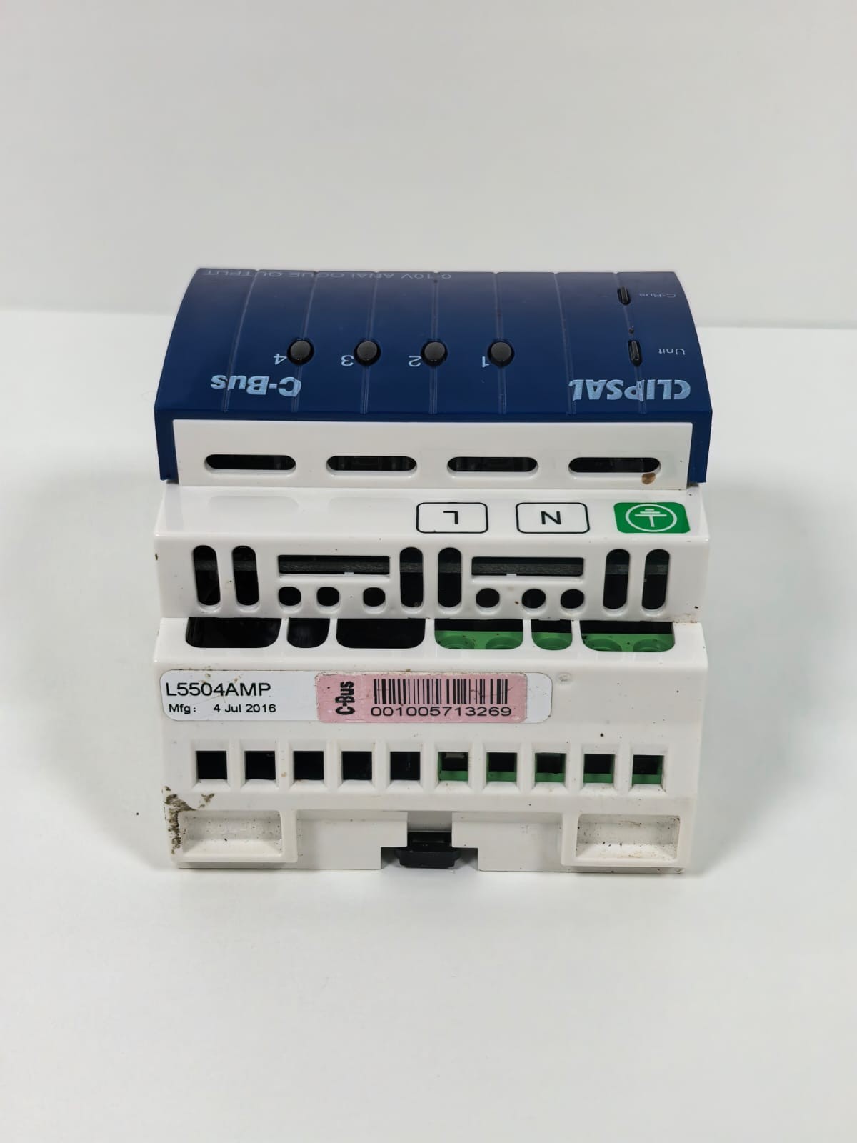 Clipsal L5504AMP CLIPSAL L5504AMP 4 CHANNEL ANALOGUE OUTPUT UNIT (MFG: 2016) 5
