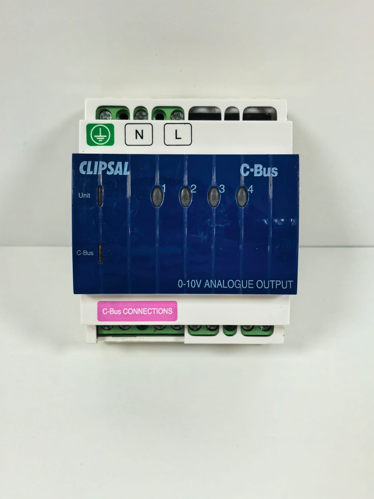 Clipsal L5504AMP CLIPSAL L5504AMP 4 CHANNEL ANALOGUE OUTPUT UNIT (MFG: 2016) 1