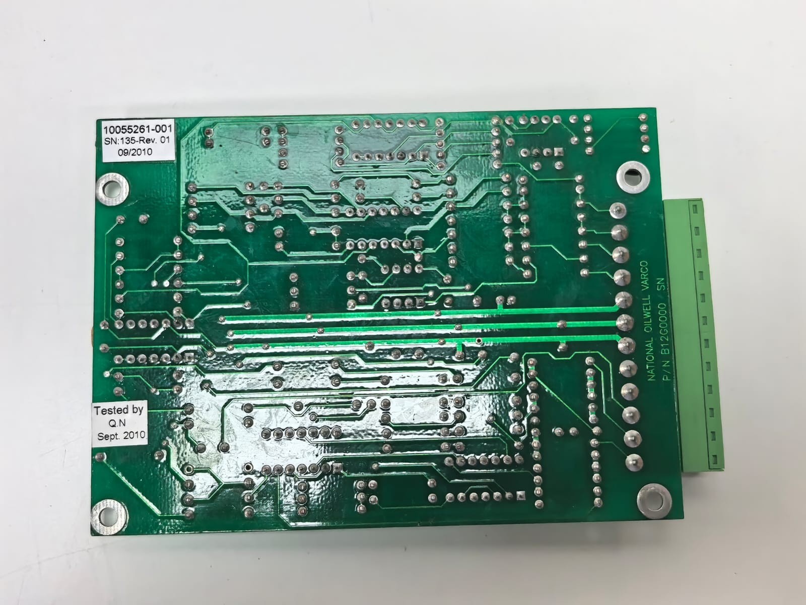 NATIONAL OILWELL VARCO 10055261-001 REV.01 NATIONAL OILWELL VARCO 10055261-001 REV.01 PCB BOARD 5